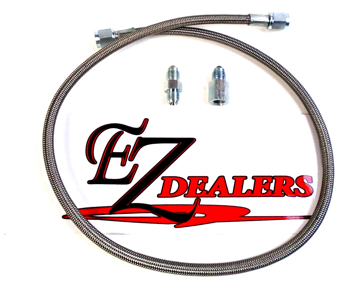 30" Gauge Line Oil / Fuel Pressure Hose IMCA NHRA SBC -4 AN "FREE SHIPPING"