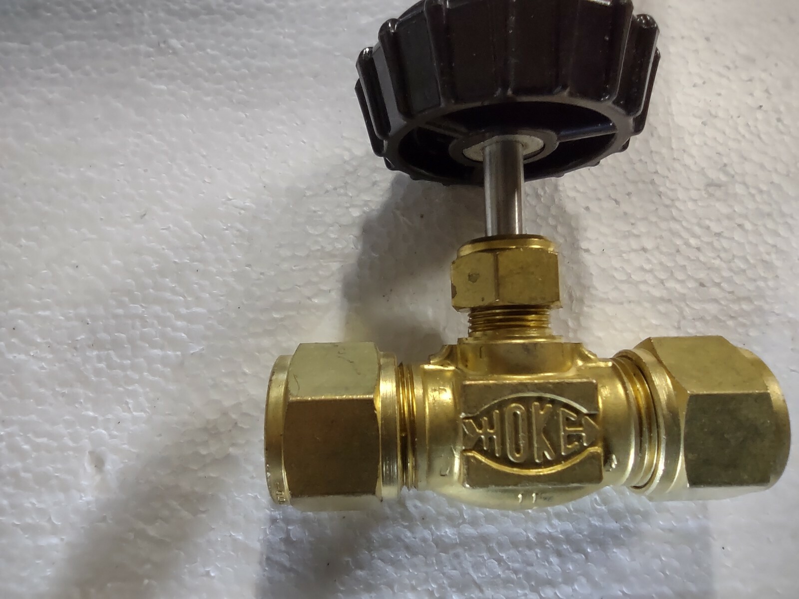 HOKE - 3812G8B - NEEDLE VALVE REGULATING STEM TIP  - 1/2 GYROLOK BRASS