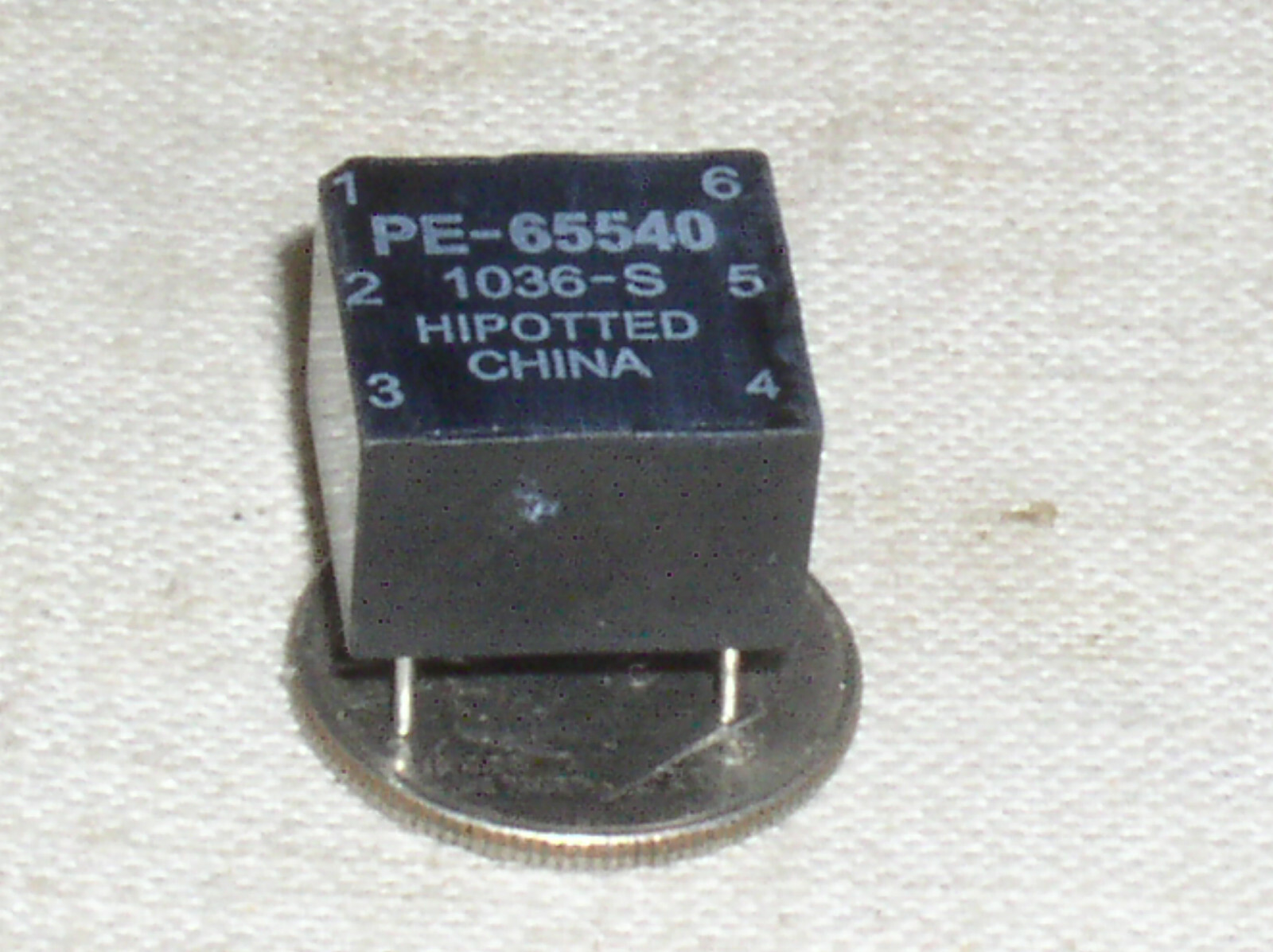 PULSE PE-65540 ITU G.703 TELECOM CODIRECTIONAL INTERFACE TRANSFORMER 64 KBPS USA