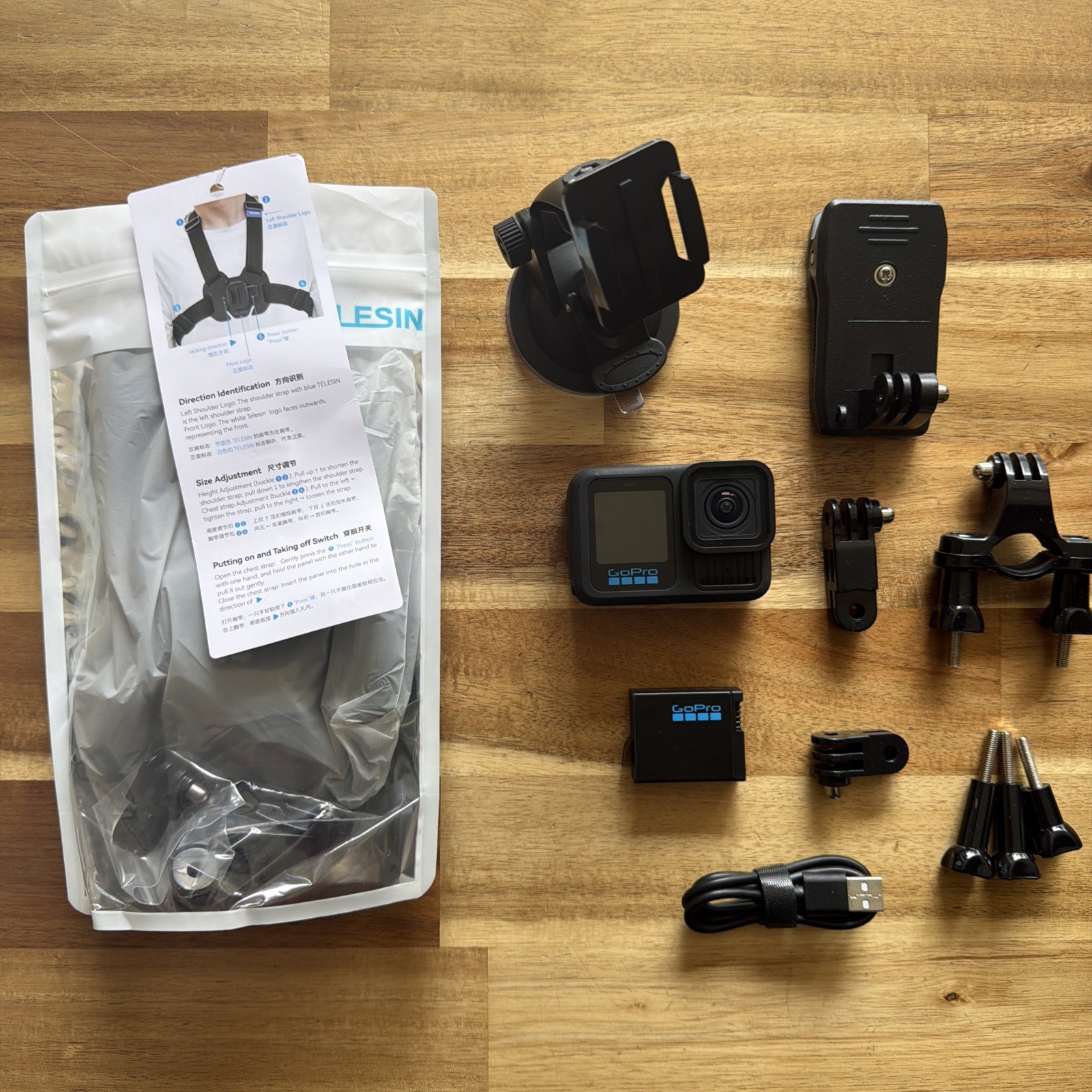 GoPro Hero13 Black Hero 13 + 64GB Card + Extras (32)