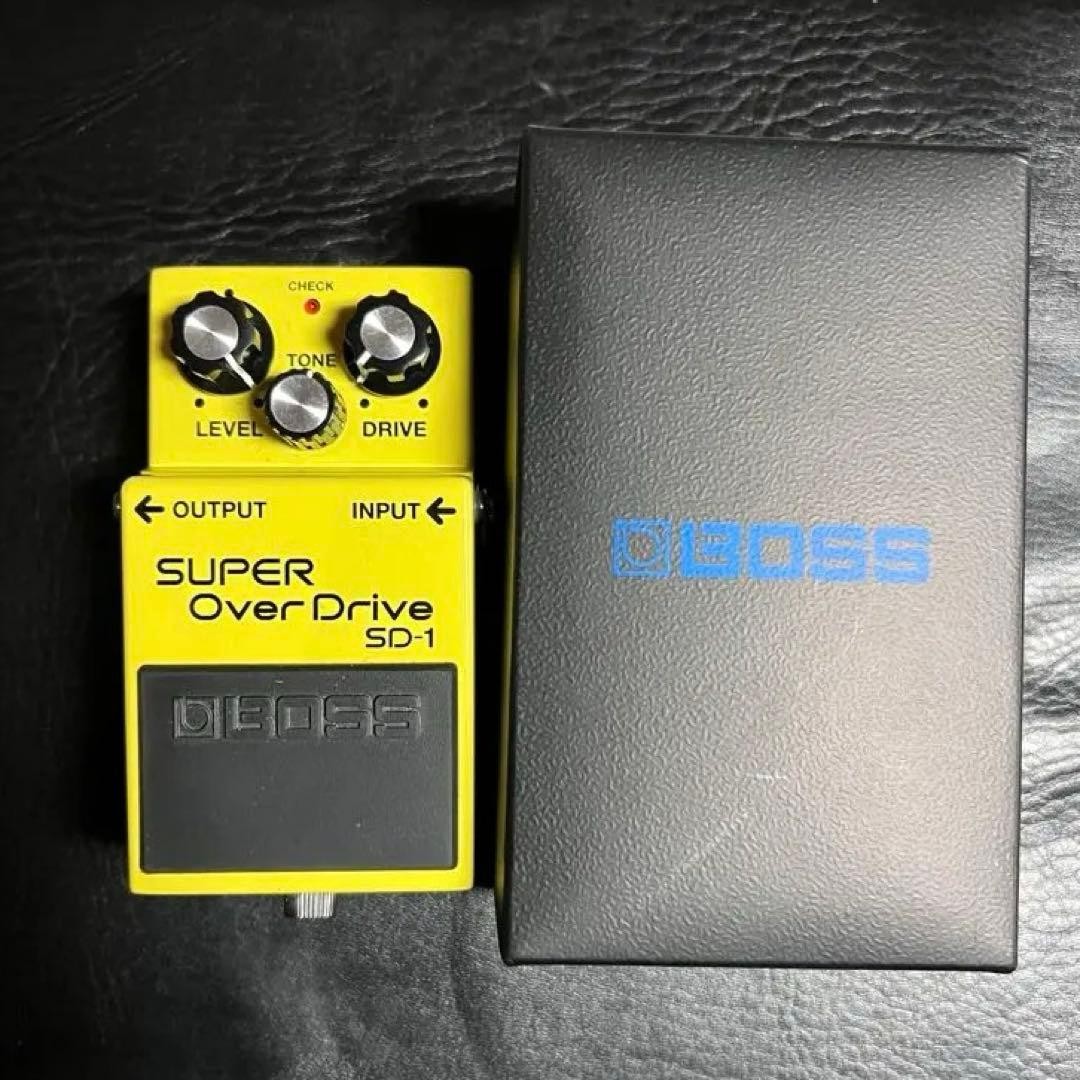 BOSS SD-1 Super OverDrive, 1997 model, made in Taiwan.