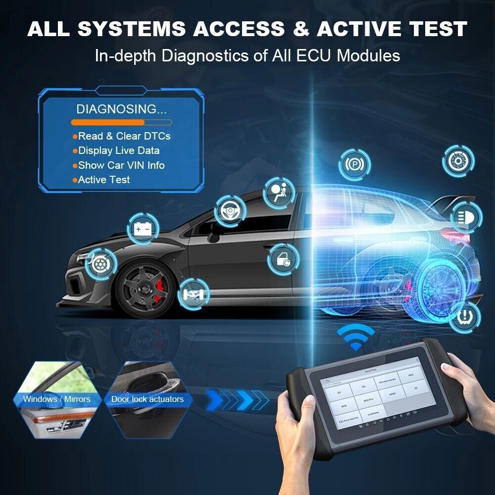 XTOOL IK618 Key Programmer Bidirectional Diagnostic Tool OBD Code Reader Scanner