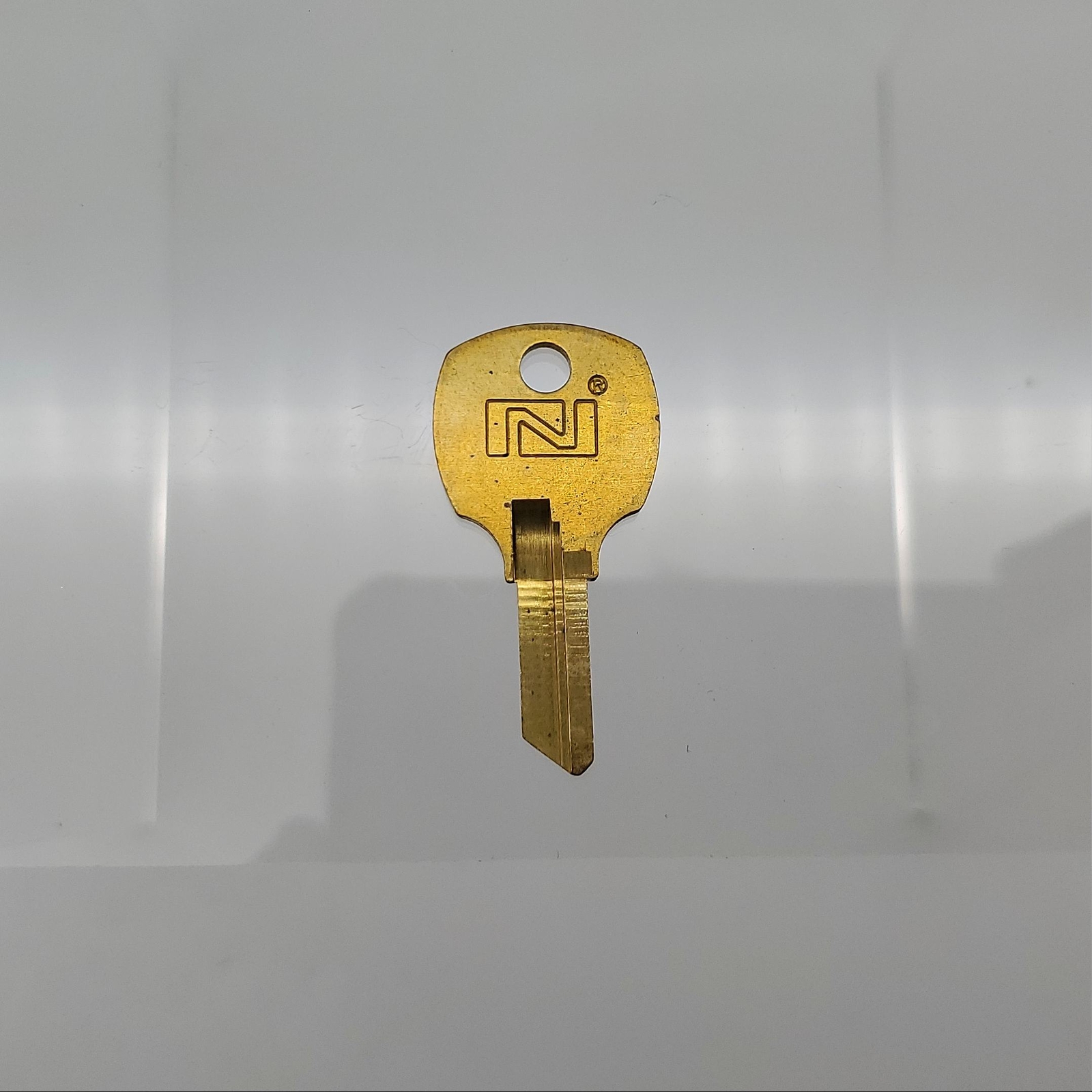 10x National CompX D8784 Key Blanks Brass 5 Disc for National Cabinet Locks
