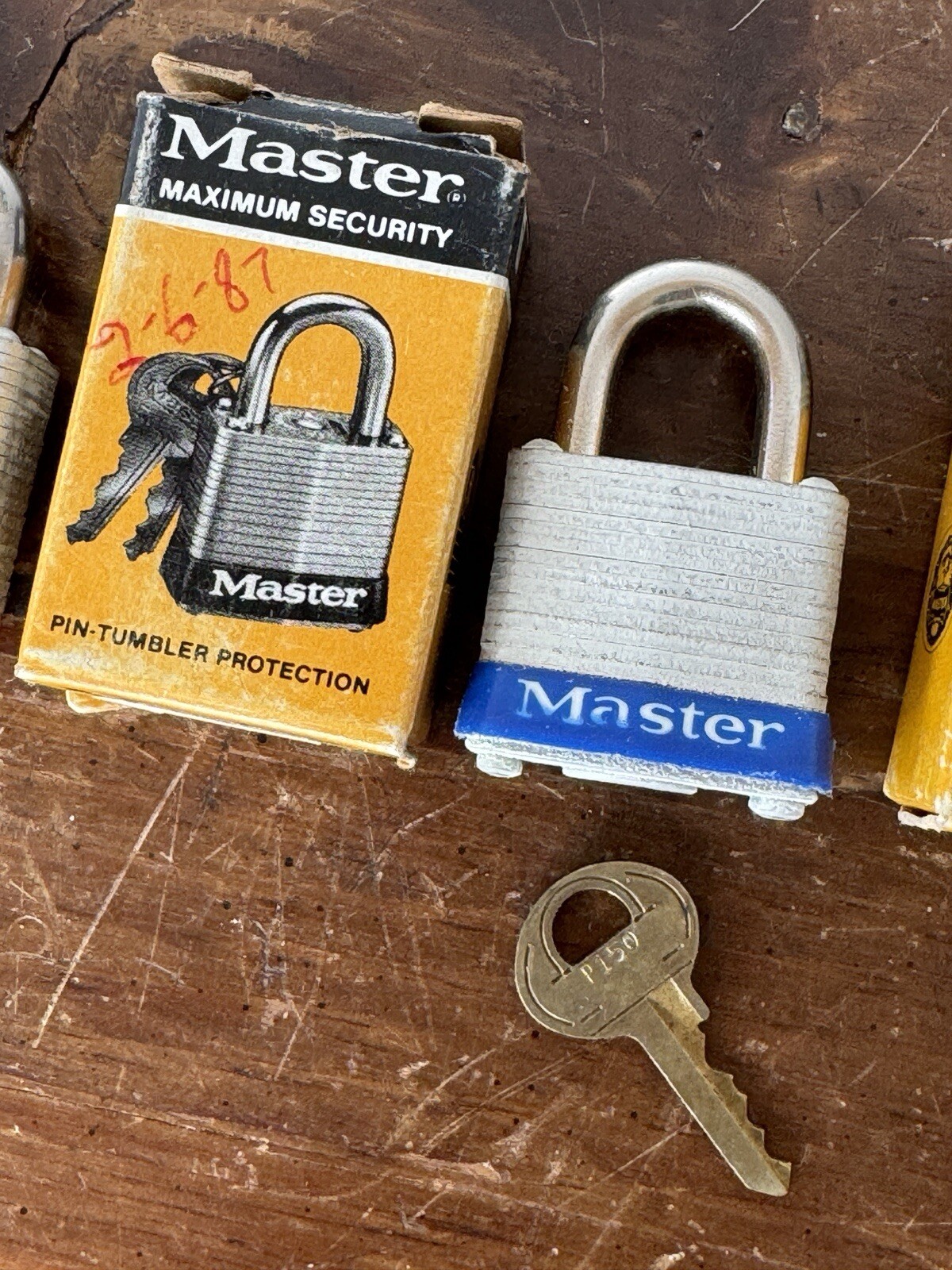 Master Padlocks Locks With Keys in Original Boxes (3)