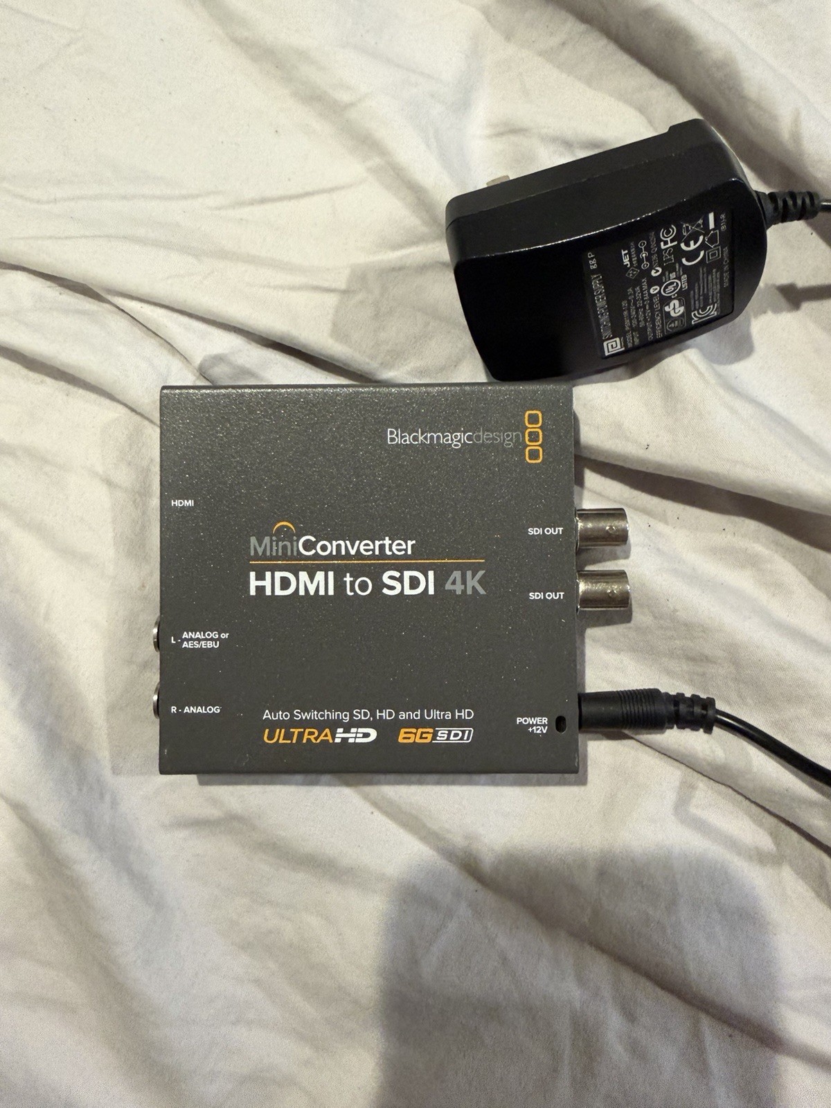 Blackmagic Design Mini Converter HDMI to SDI 4k/W Power Supply
