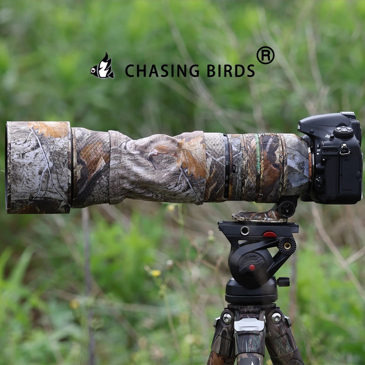 CHASING BIRDS Lens camouflage waterproof coat for NIKON AF-S 200-500mm f5.6E ED