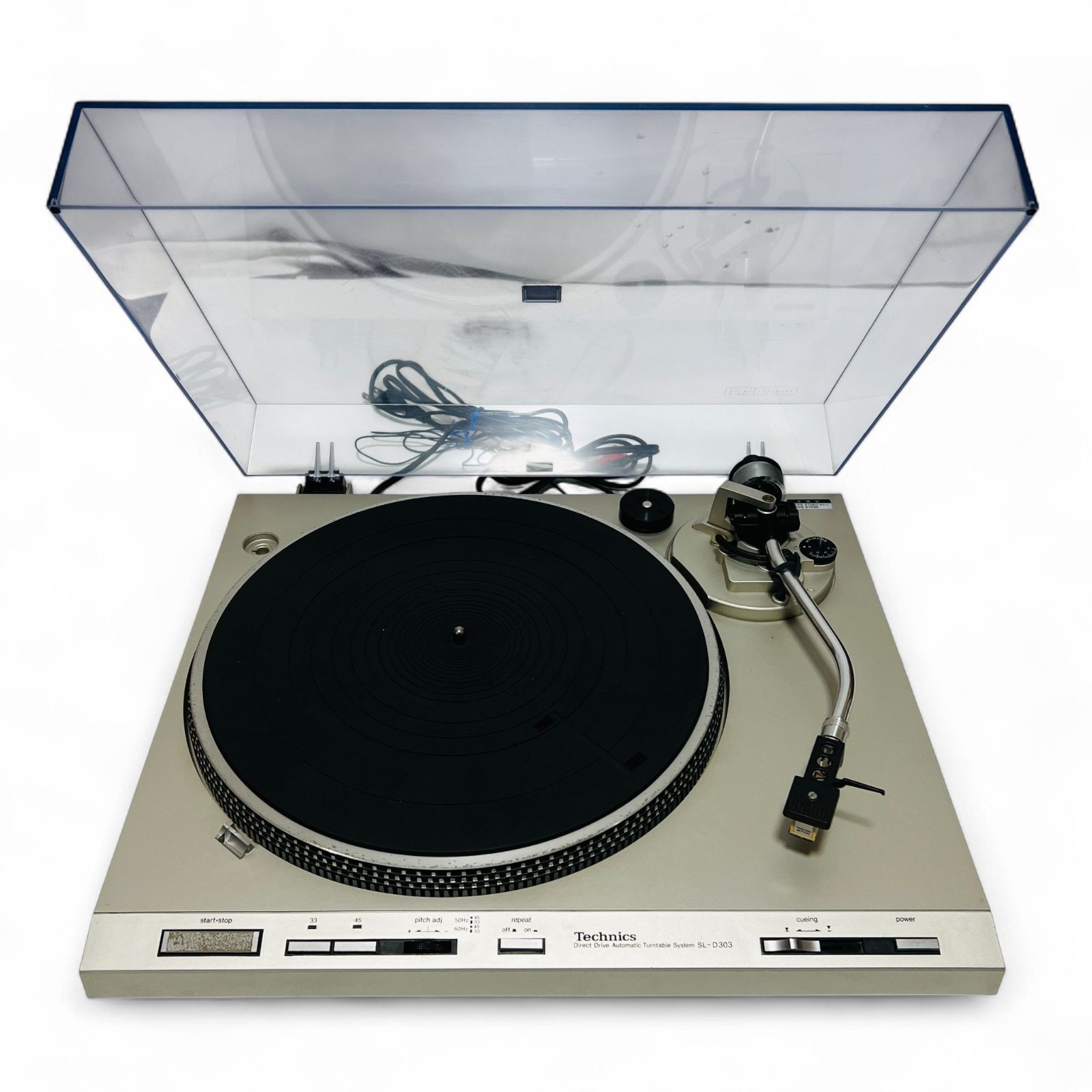 Technics SL-D303 Direct Drive Record Player Tested & Working Japan