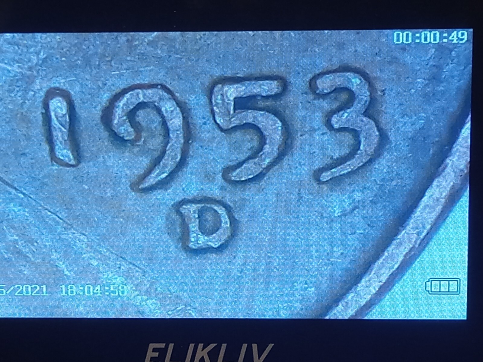 1953 D machine Doubling