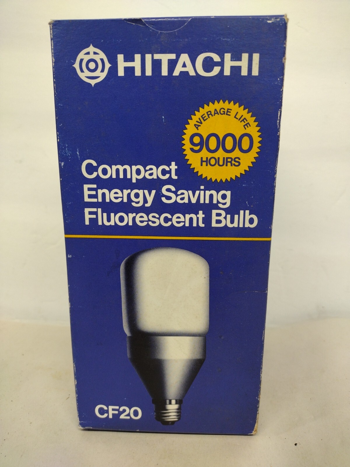 HITACHI Compact Energy Saving Fluorescent Lamp CF20 Made in Japan 9000hrs Life