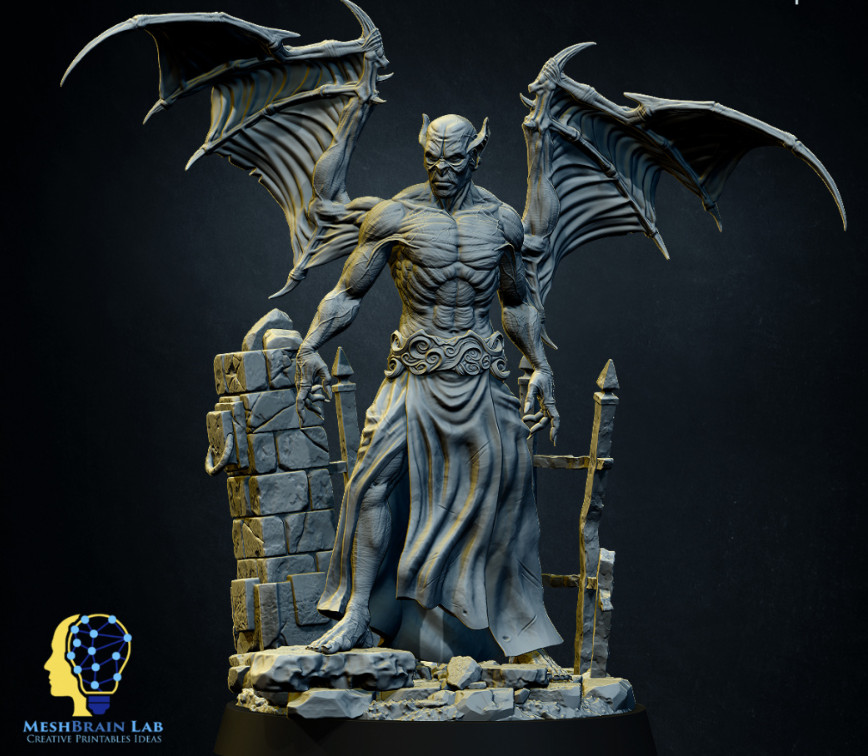 DnD Vampire Lord god MBL-070          75mm model