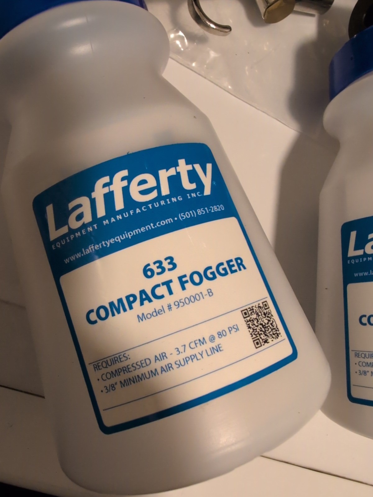 Lafferty LAVO Fogger Mister Pneumatic Model 950600 394 Blast Fogger