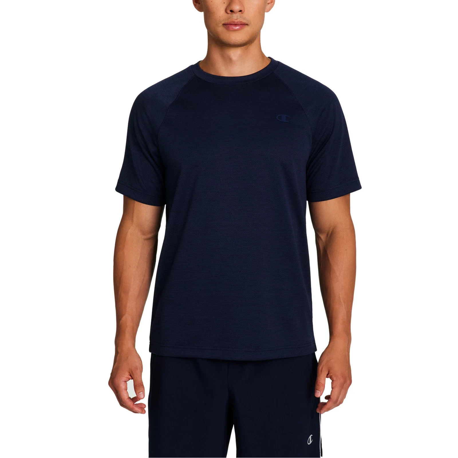 NWT! Champion Men's Active Tee, Navy/XL