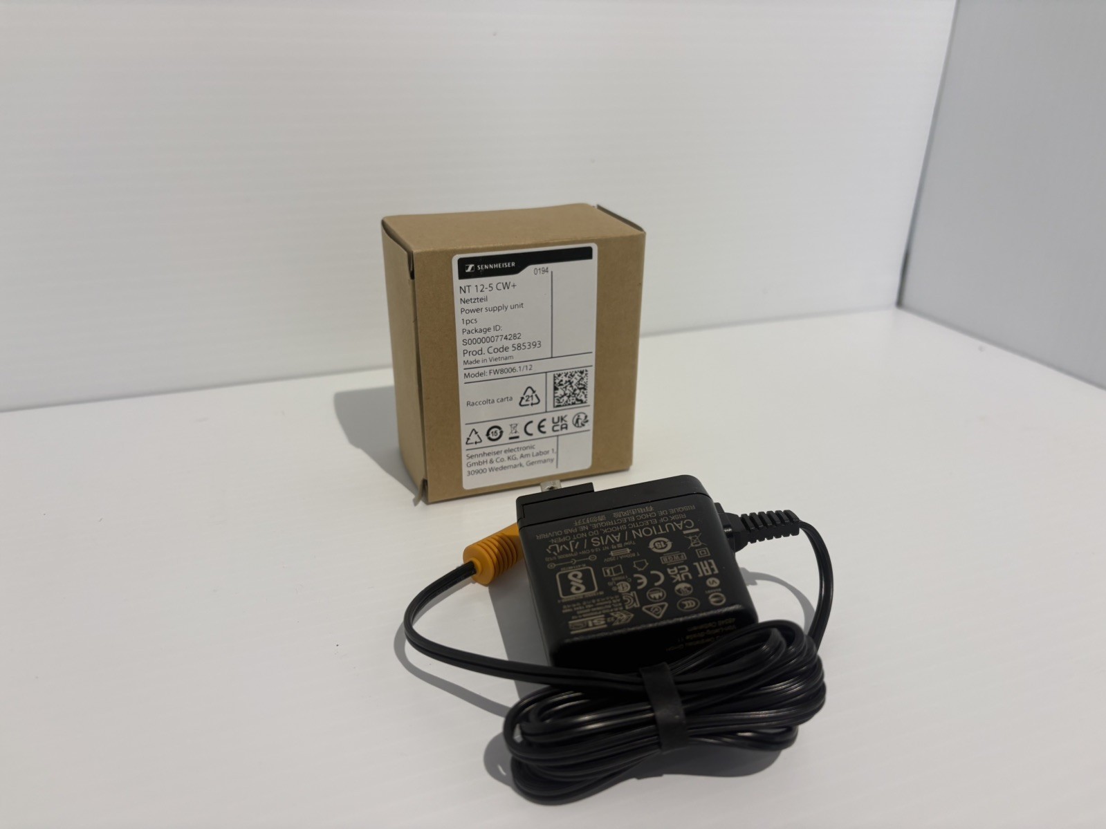 Sennheiser NT 12-5-CW US Power Supply for XSW & EW G4 100 Receivers New in Box