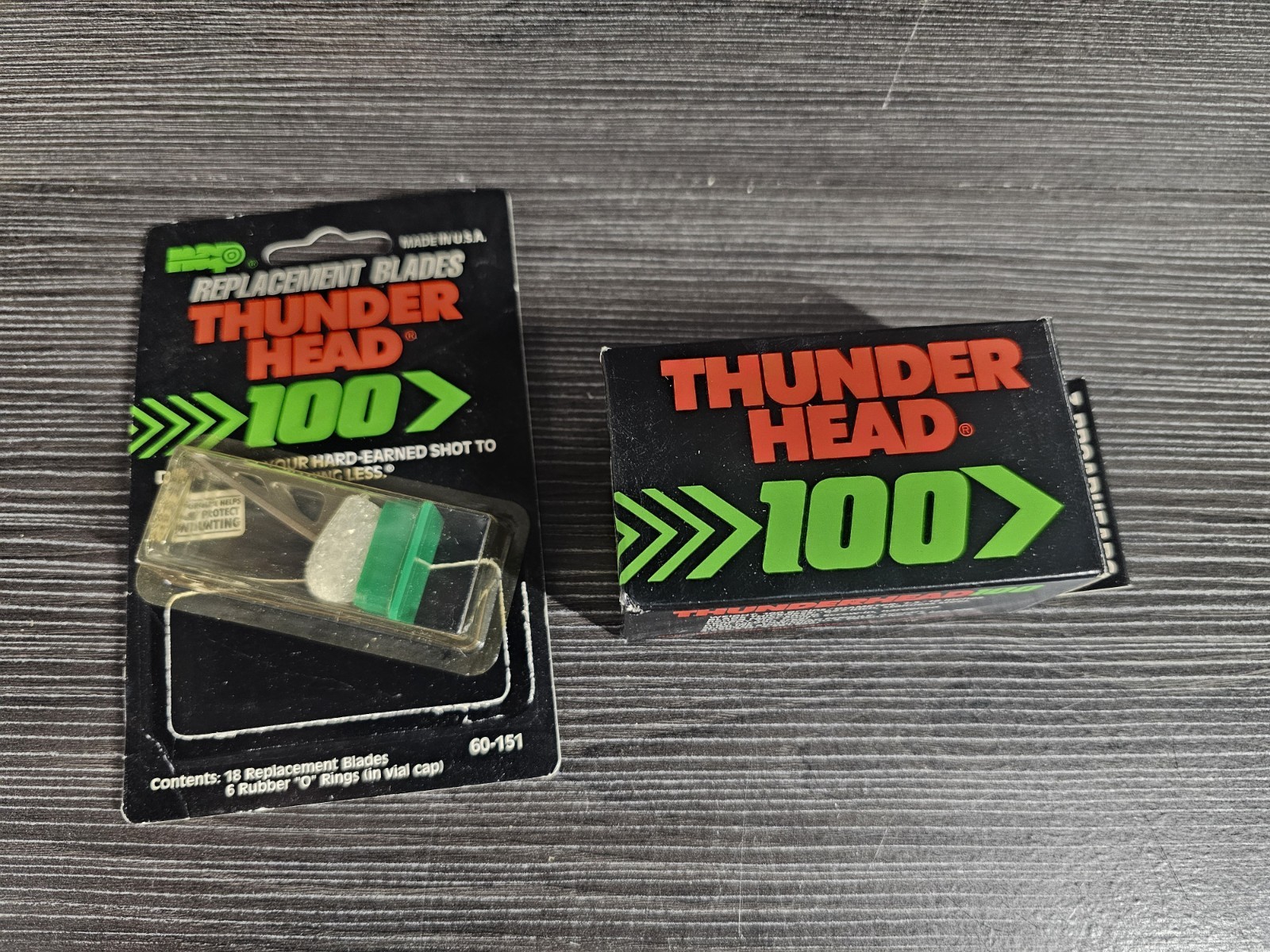 NAP Thunder Head 100 Grain Broadheads 3 Pack + Replacement Blades