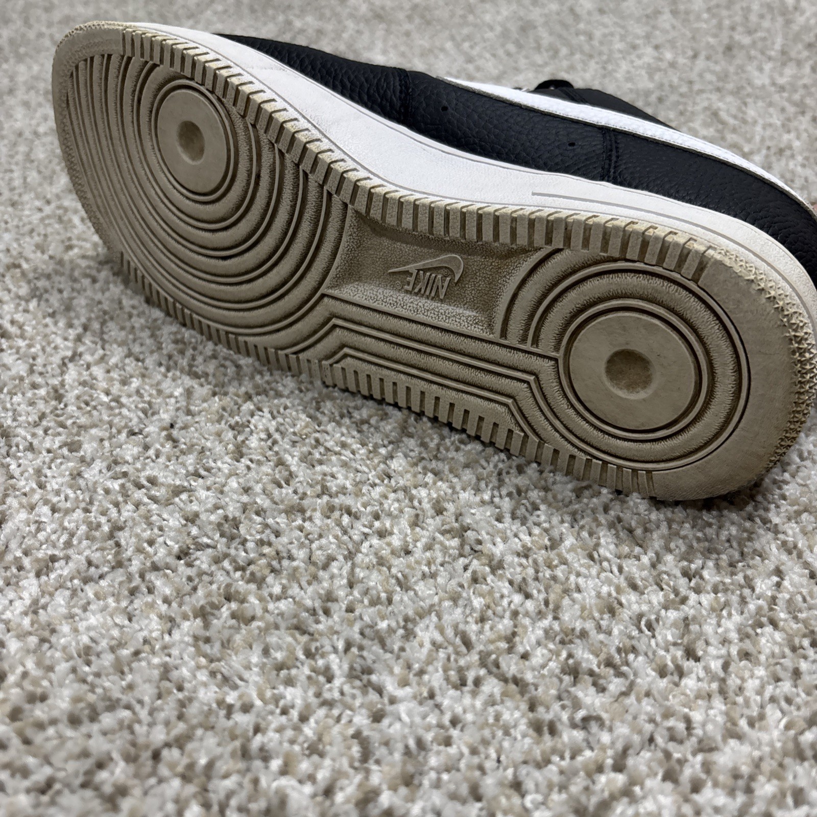 Men's Nike Air Force 1 '07 Black/White (CT2302 002) Size 11