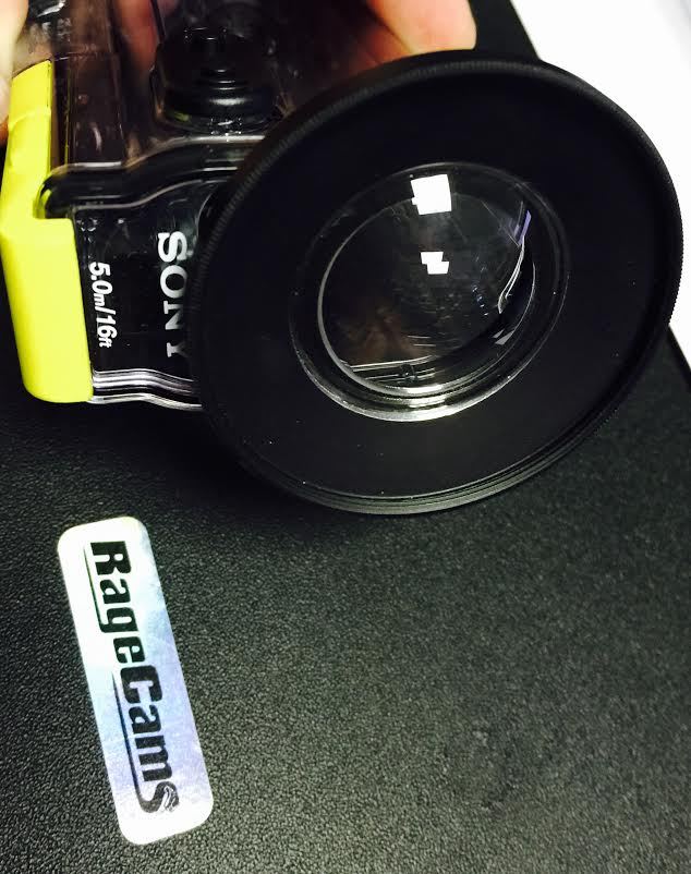 FILTER ADAPTER RING ACCESSORY 52MM FOR SONY HDR-AS100V WATERPROOF CAMERA CASE