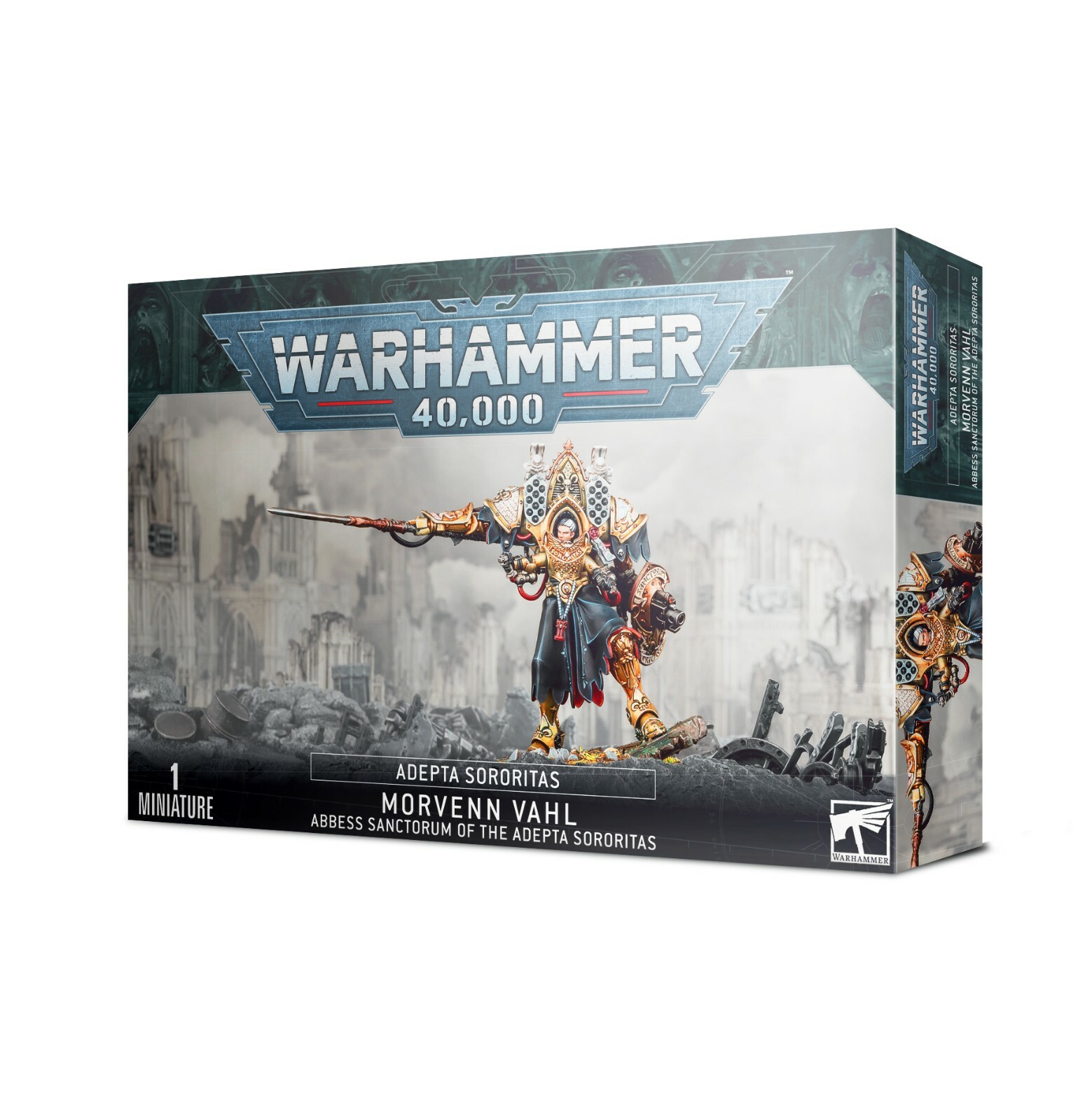 Warhammer 40k Adepta Sororitas: Morvenn Vahl Abbess Sanctorum -- NEW in BOX --