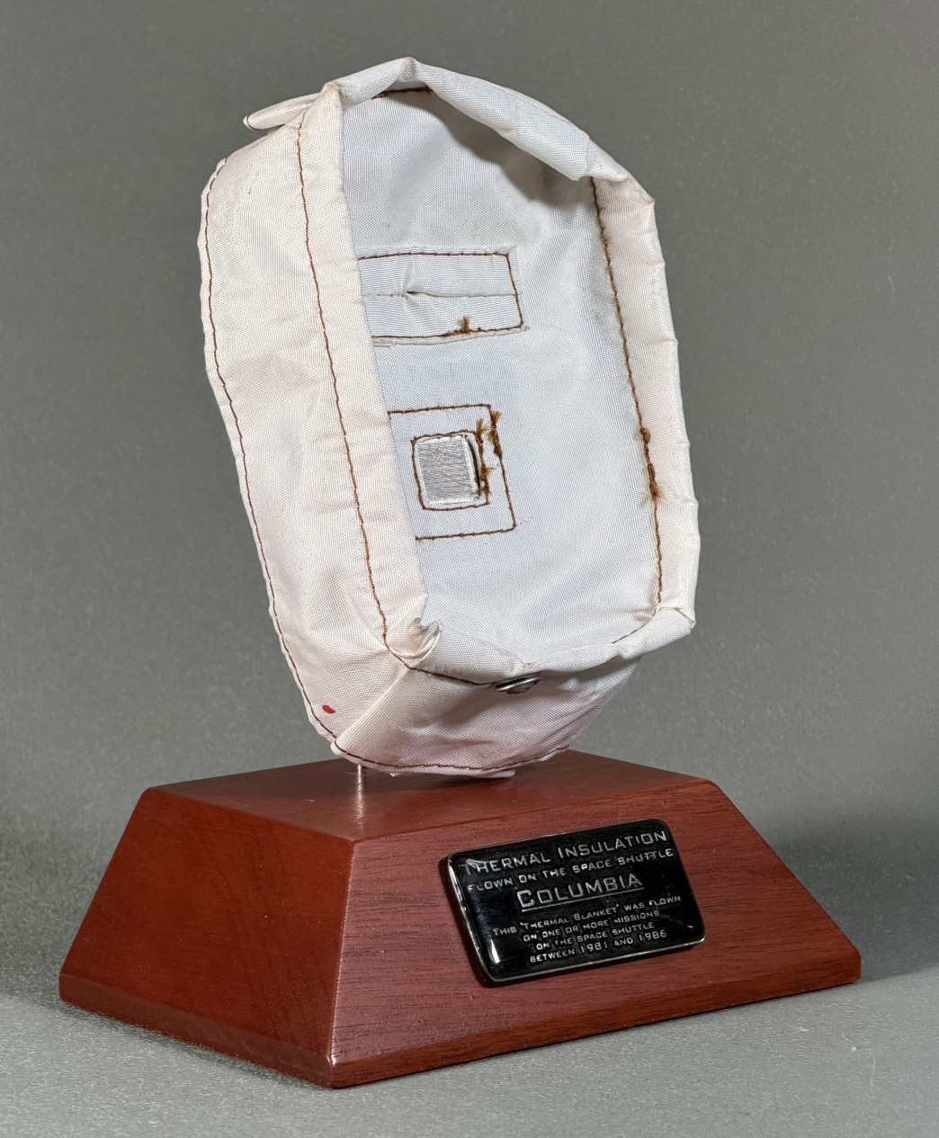 Space Shuttle Columbia - Flown Insulation NASA - FL-IN-089