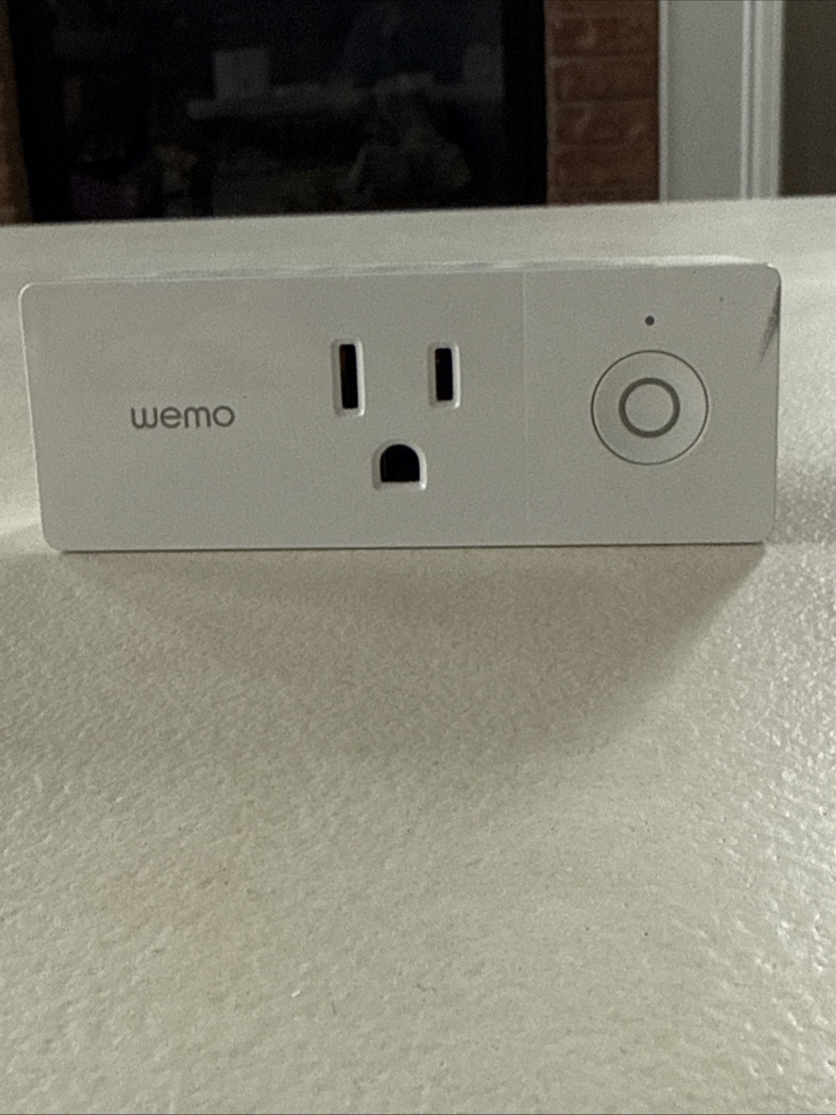 WeMo WiFi Enabled Mini Smart Plug - White (F7C063)
