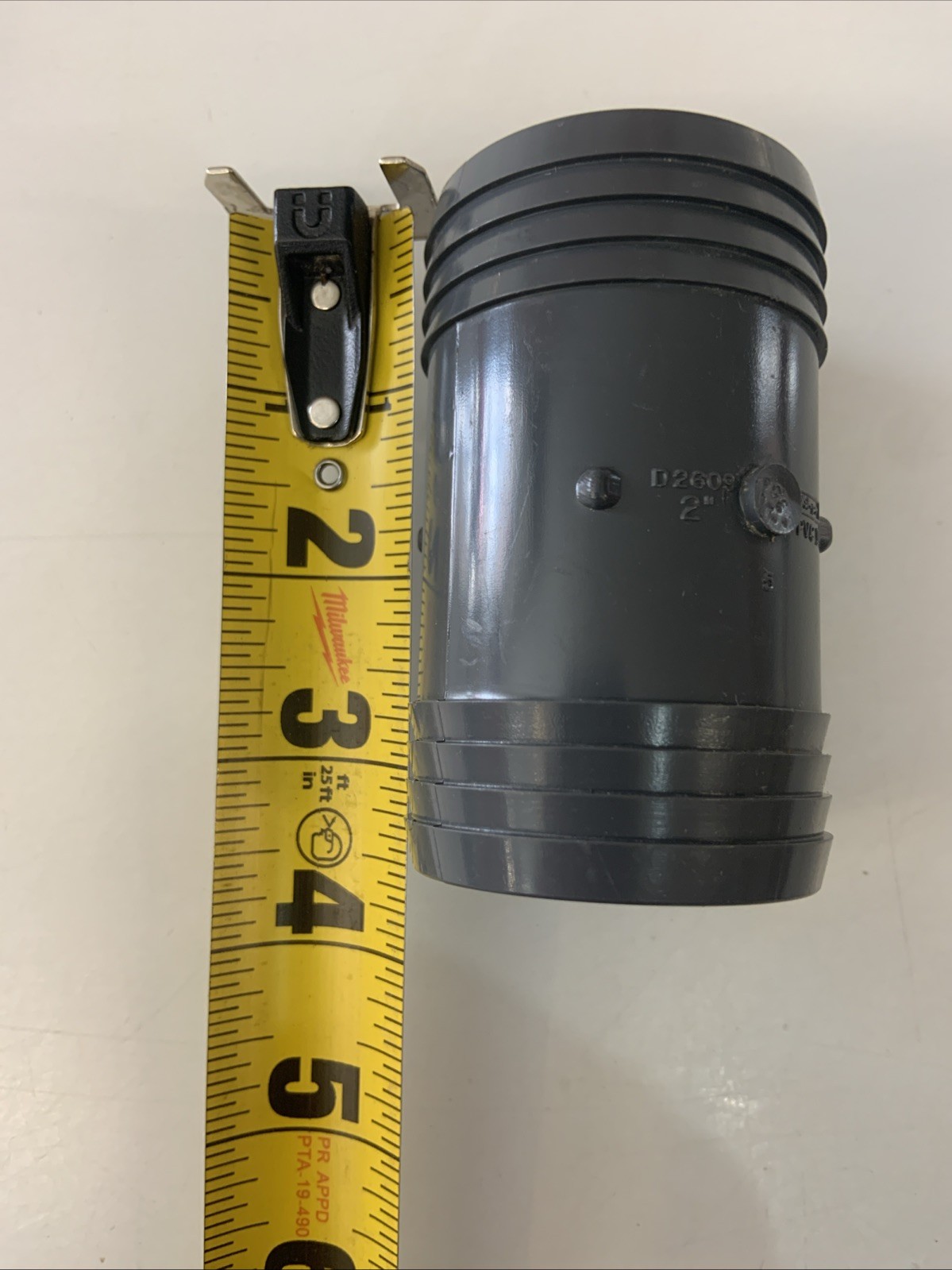 lasco 2” pvc barbed insert adapter #d2609