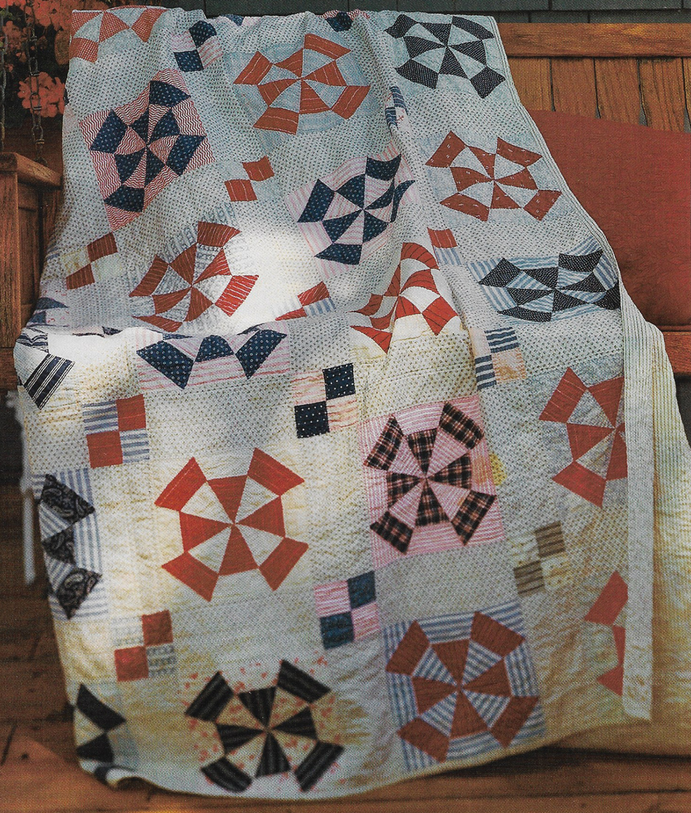 Mystic Maze Quilt quilting pattern instructions (4 sizes)