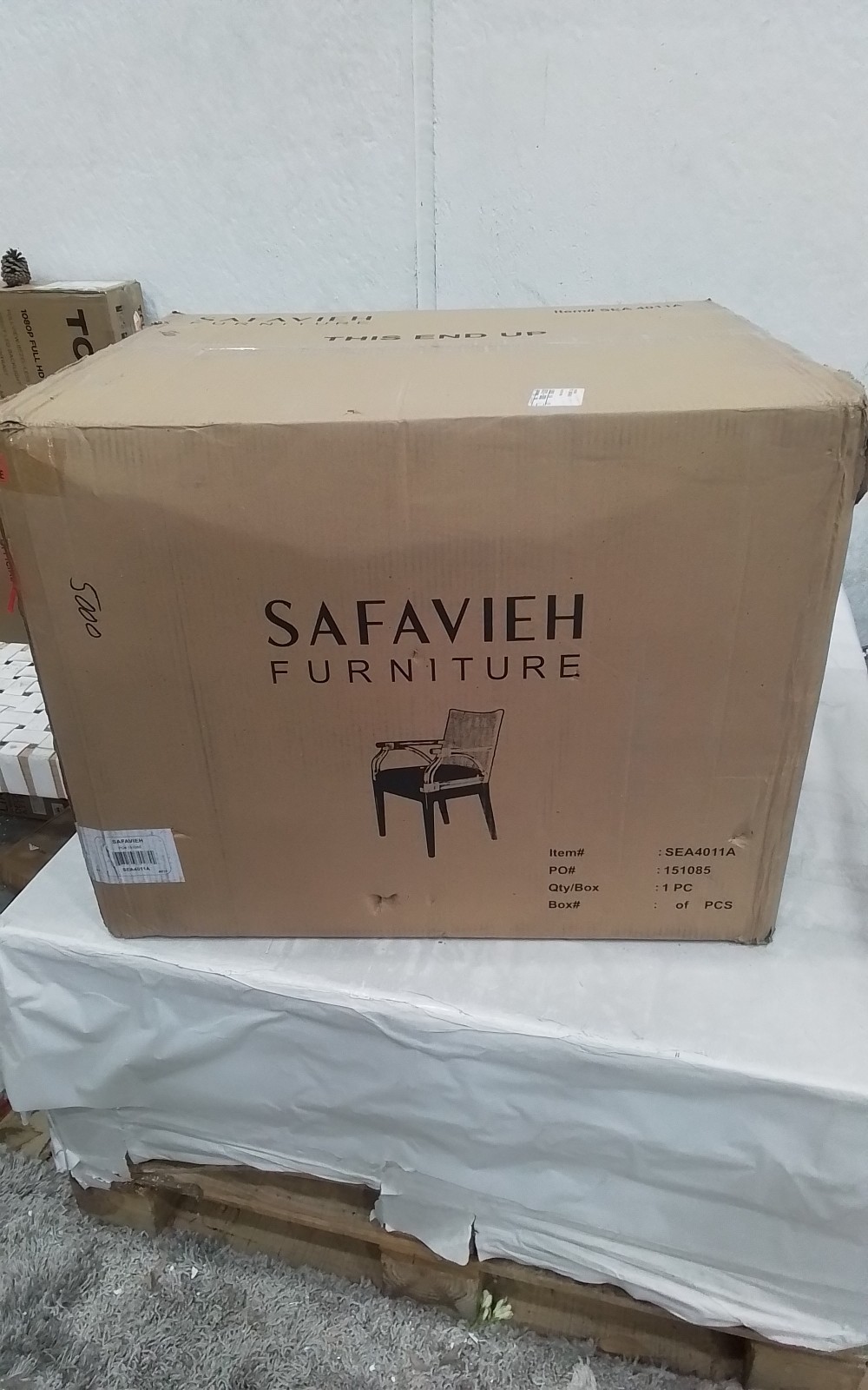 Safavieh GIANNI ARM CHAIR, Reduced Price 2172761508 SEA4011A