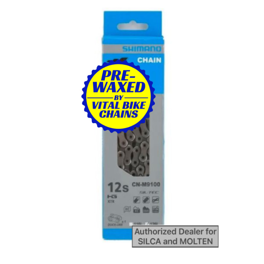 Shimano DuraAce XTR M9100 Chain 12 speed - SILCA/MOLTEN/CERAMIC SPEED wax