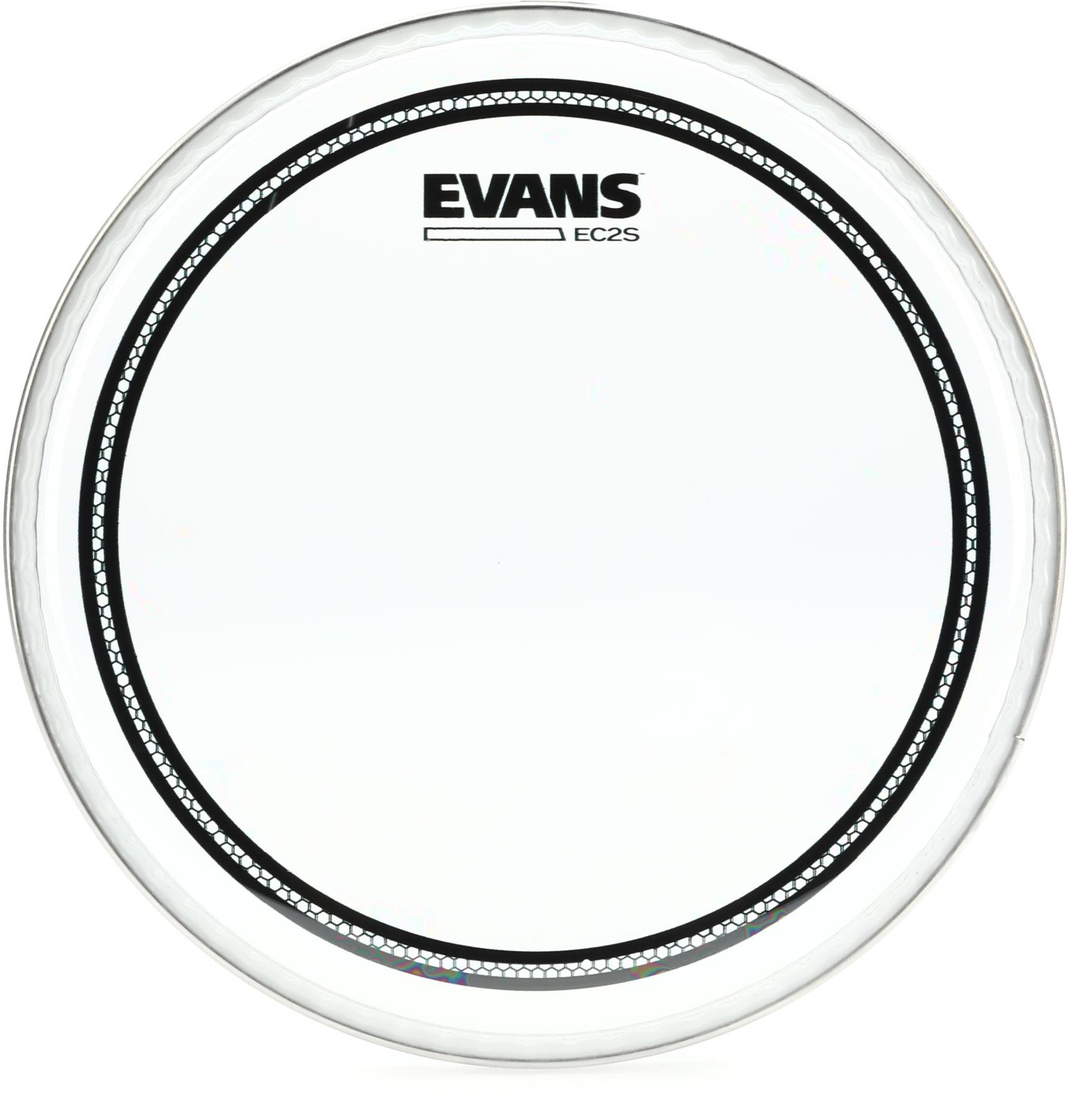 Evans EC2S Clear 8 Inch Drumhead with Value Bundle