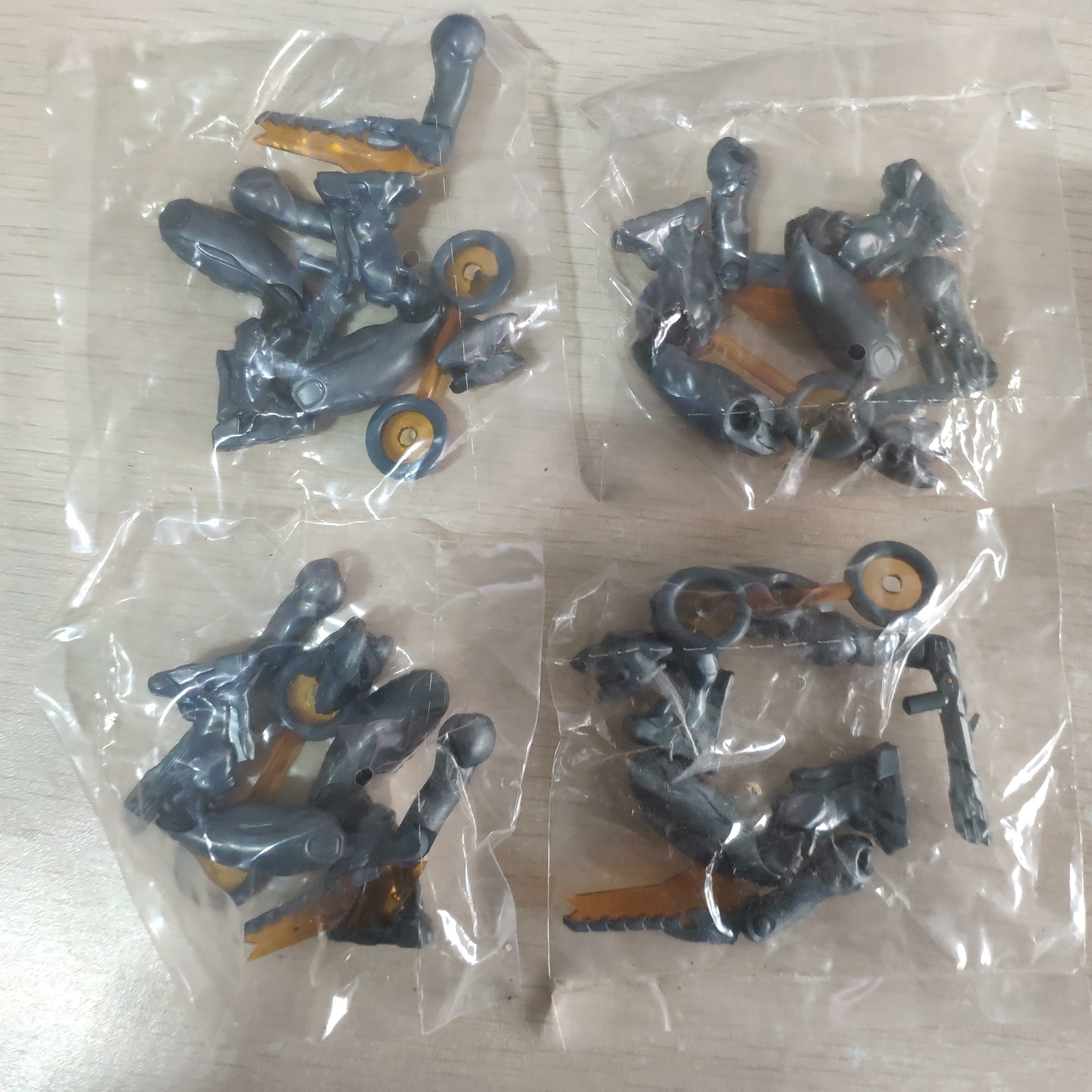 Lot of 4 Packs of Mega Bloks Construx Halo Promethean knight Parts Accessories