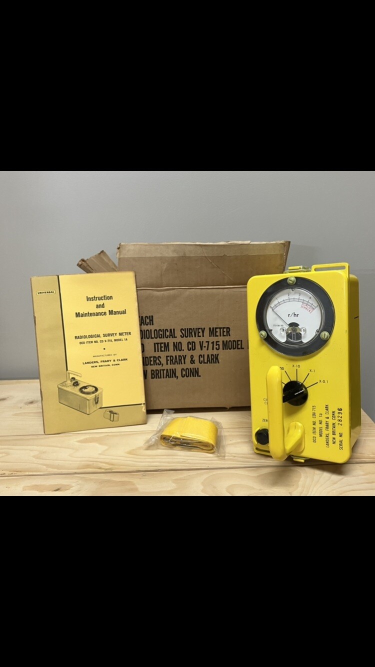 geiger counter radiation detector