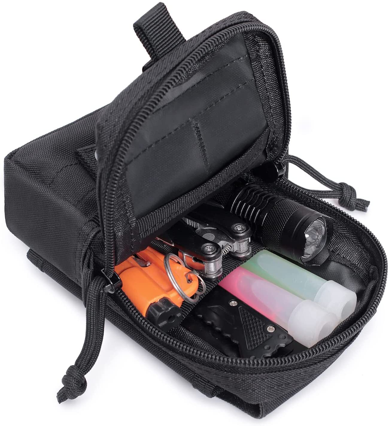Tactical Molle Pouch Waist Bag Multifunction Nylon Belt Pack Men EDC Tools Bag