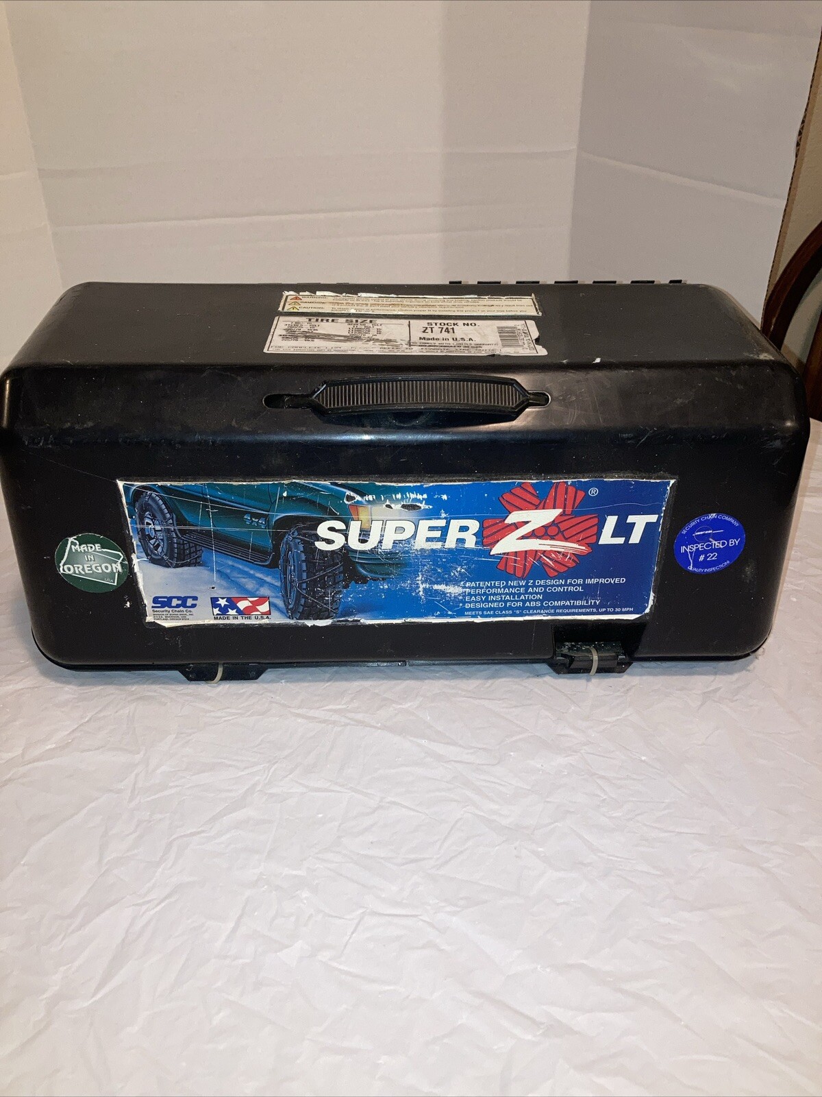Security Chain Company ZT741 Super Z LT Light Truck and SUV Tire Traction Chain