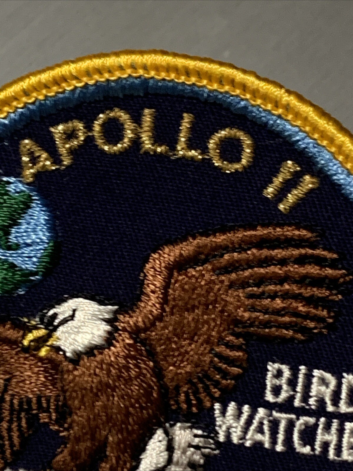 Apollo 11 Bird Watcher Patch Lion Brothers-Original Lion Brothers Patch