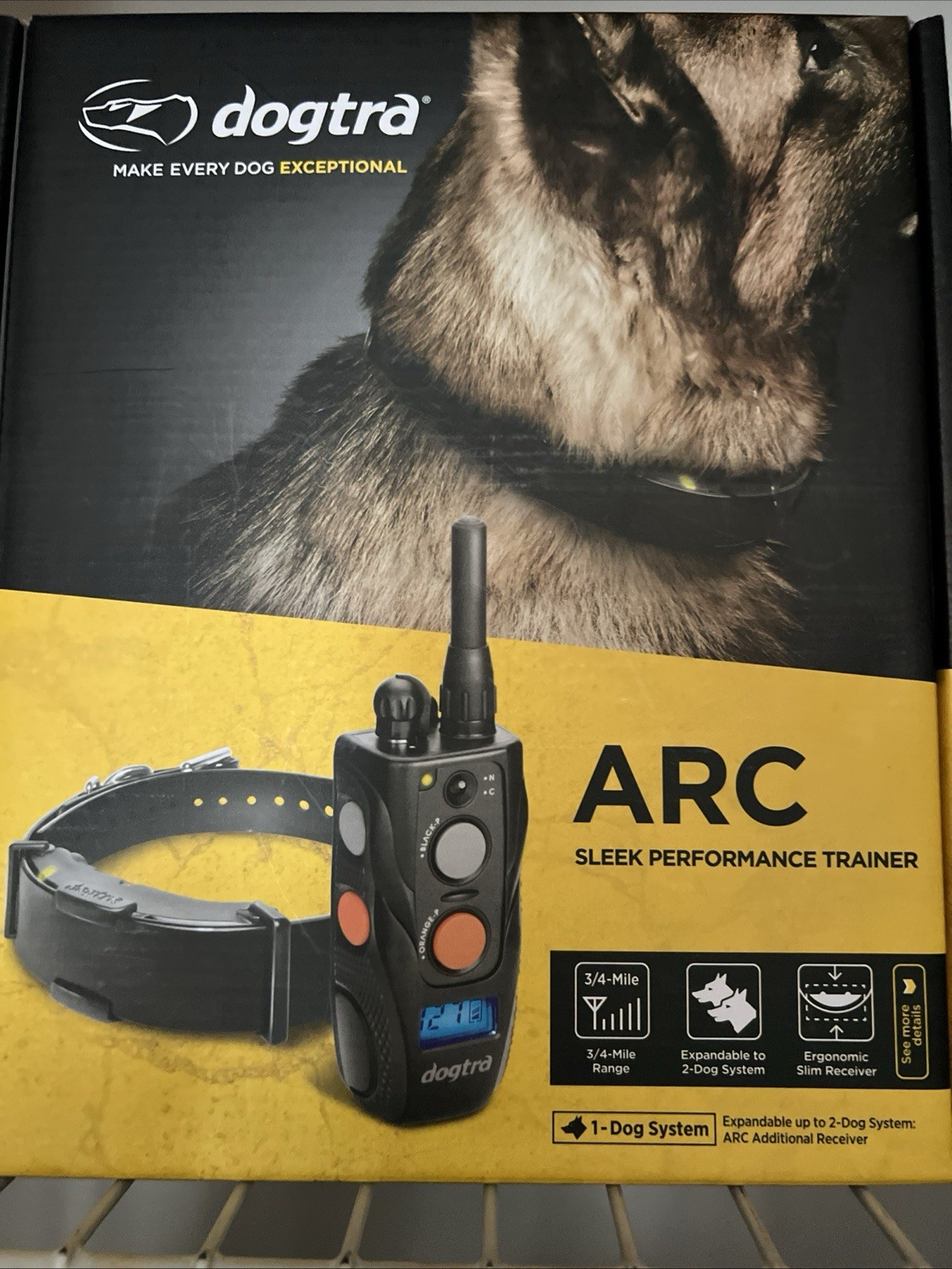 Dogtra Arc Sleek Performance Trainer Electronic Collar for Dogs