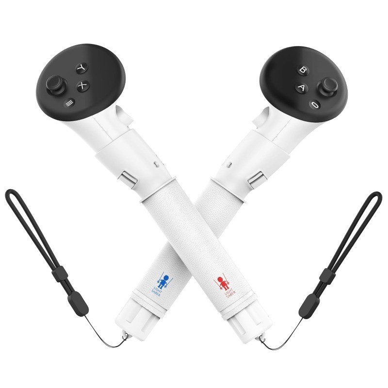 Handle Attachments for Meta Quest 2 Long Arms Controller Waterproof Silicone