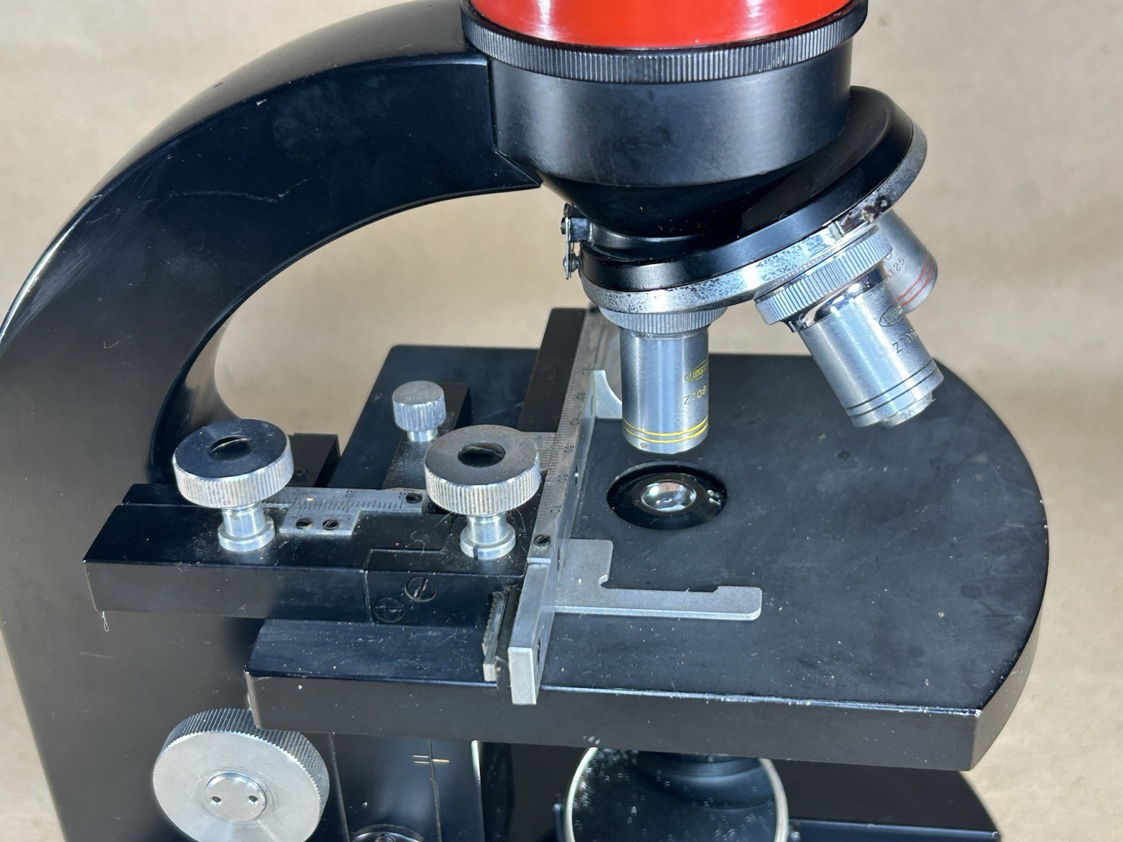VTG Lumiscope No.Z64610 Microscope Monolithic Reflection Scientific Instrument