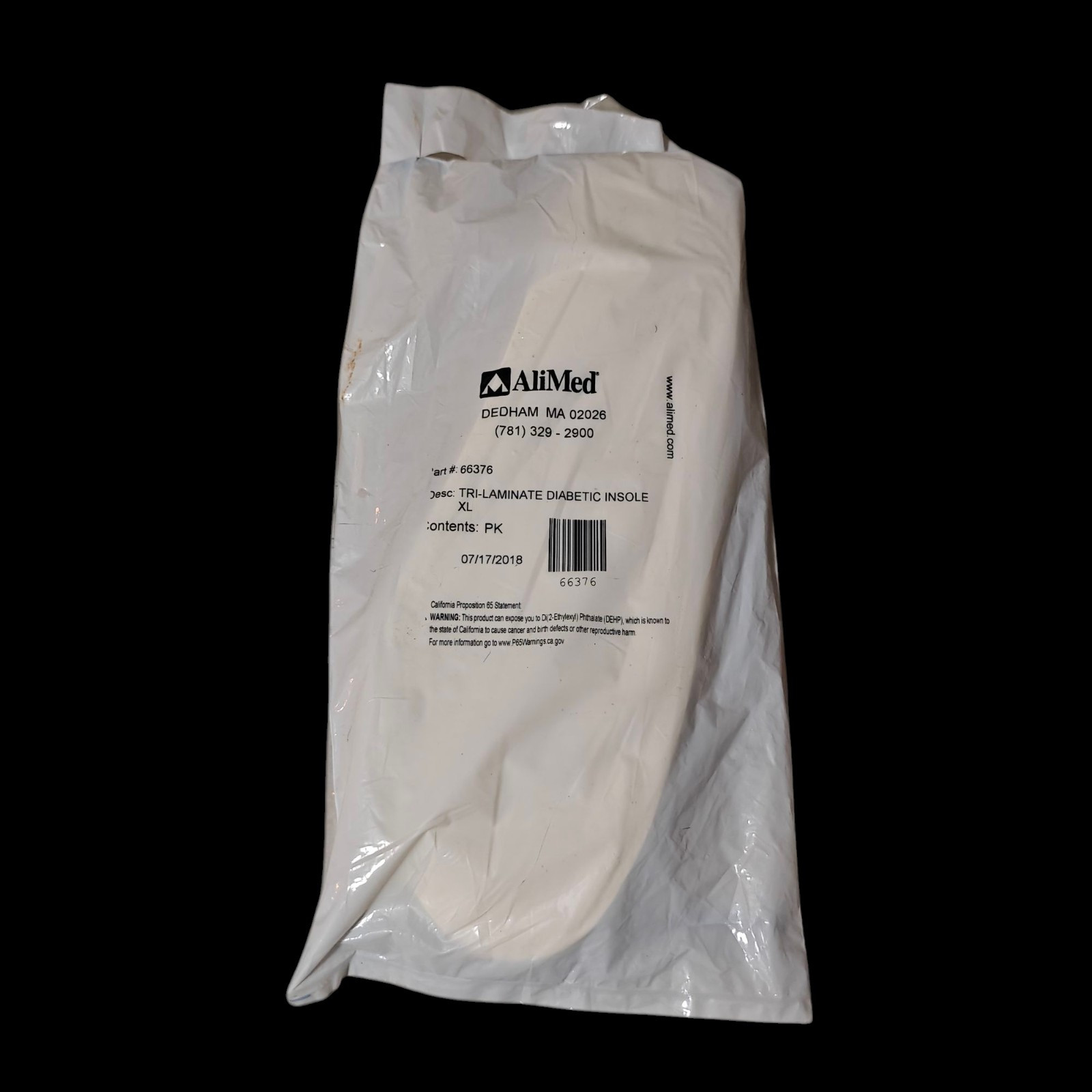 AliMed Tri Laminate Diabetic Insole Extra Large #66376
