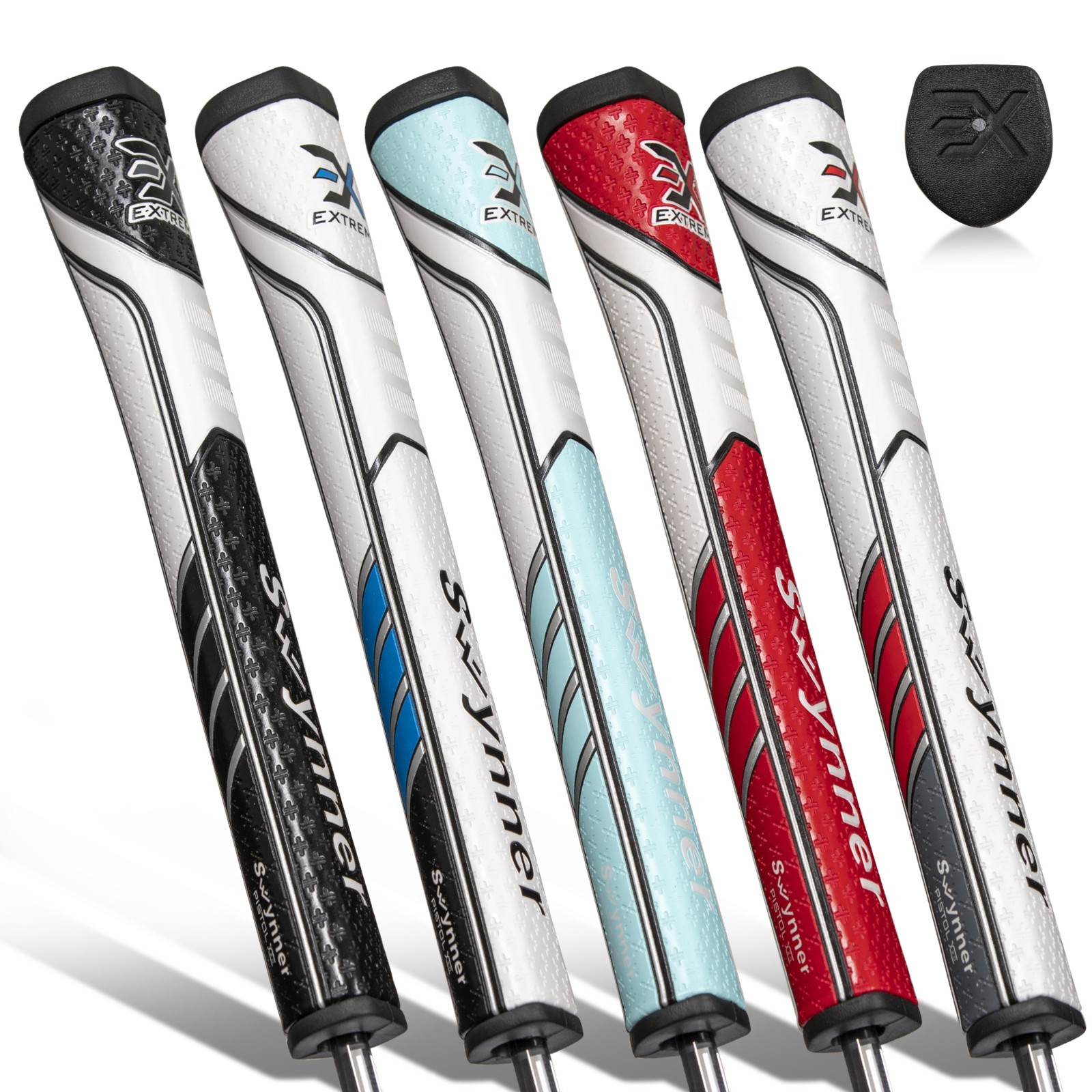 Swynner Design Extreme Pistol 2.0 Anti Slip Golf Putter Grip Choice of Colors