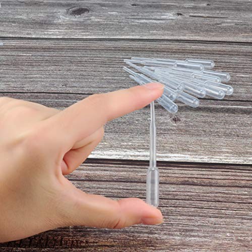 moveland 0.2ml Plastic Mini Transfer Pipettes for Liquid Mixture, 0.2 ml
