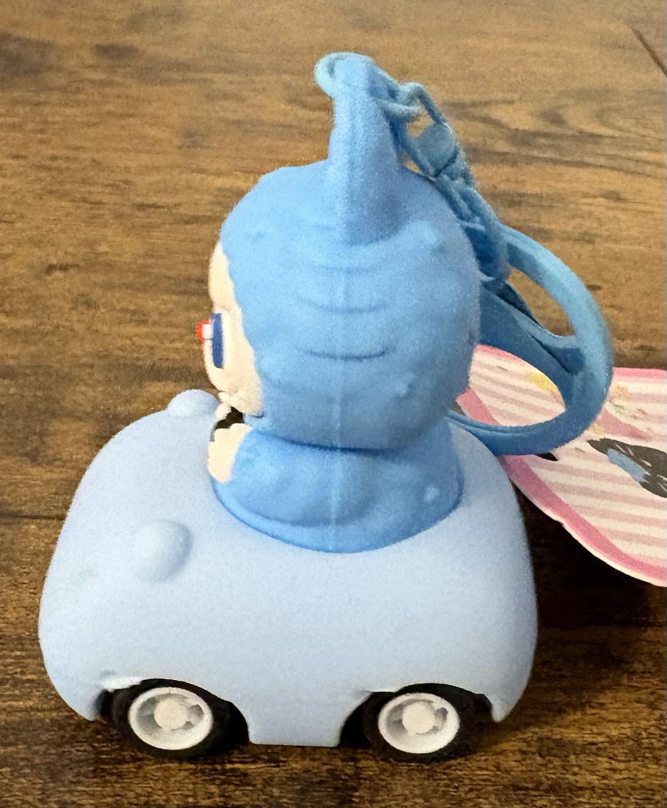 Labubu Drive Pull Back Keychain New In Package