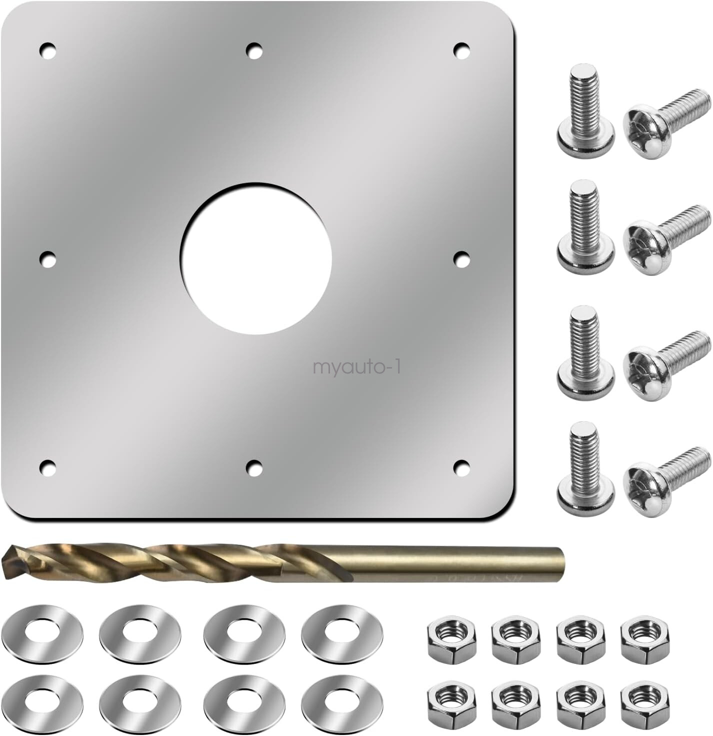 For Repairs Rusted Pool Wall RT0 Water Return Repair Kit 8"x 8"