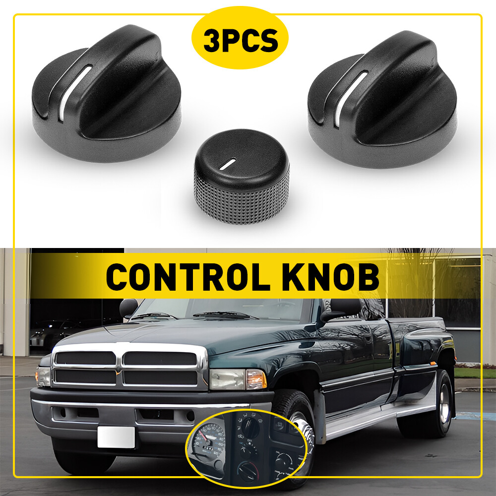 For 1994-1997 Dodge Ram 3500 HVAC Heater Control Knob Assortment 04882511 1995
