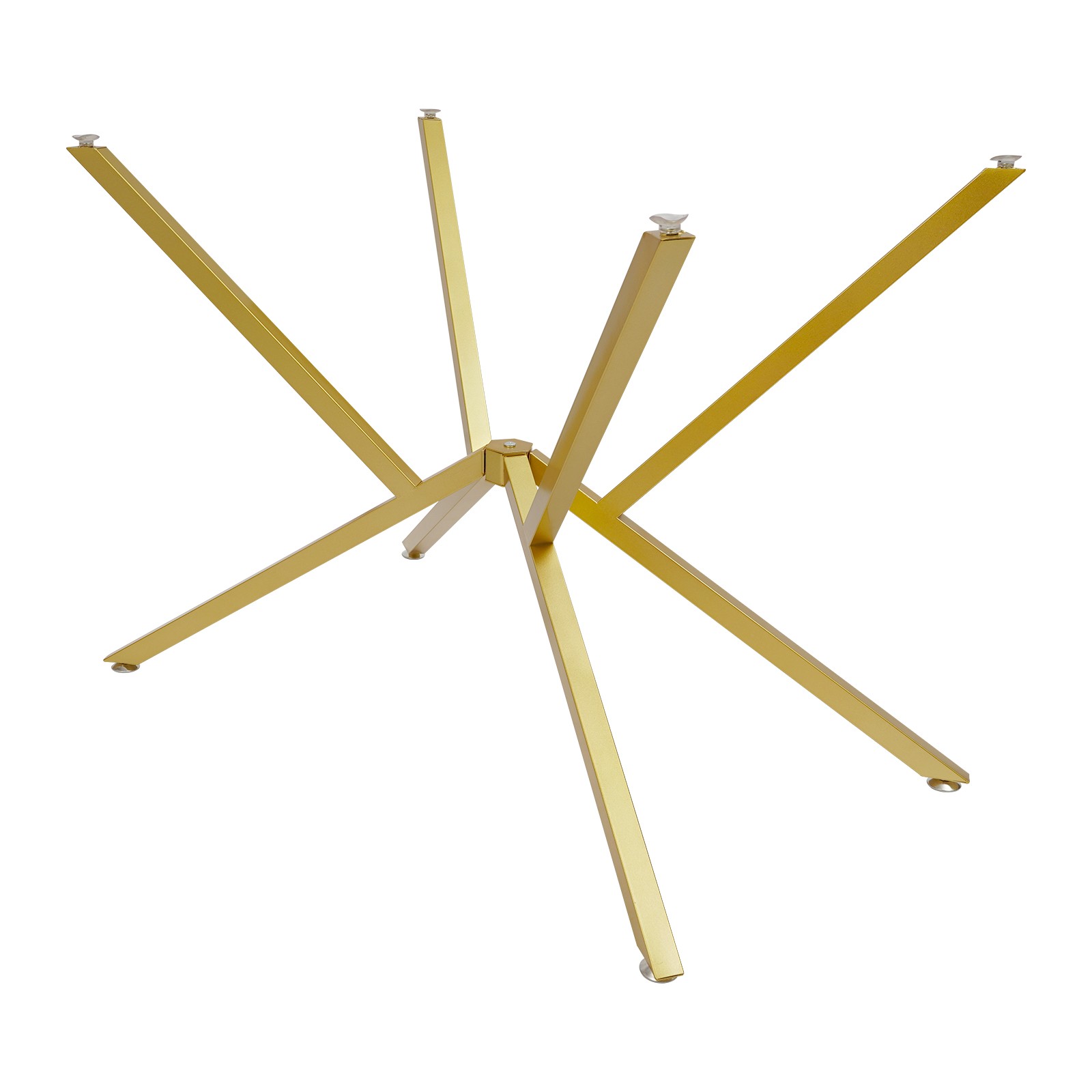 Gold Metal Table Legs Table Crossed-leg Modern Dining Table Legs Furniture Legs