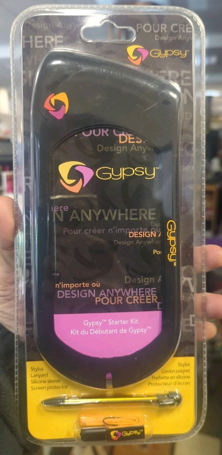 Cricut Gypsy Starter Kit For Handheld Machine with Protective Sleeve New