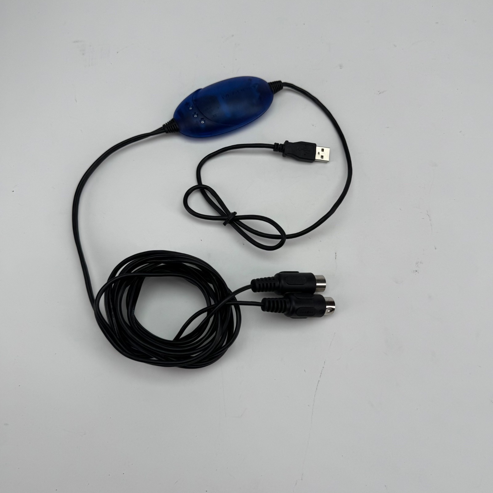 M-Audio USB MIDI Interface Adapter Cable MIDI In Out PC Mac
