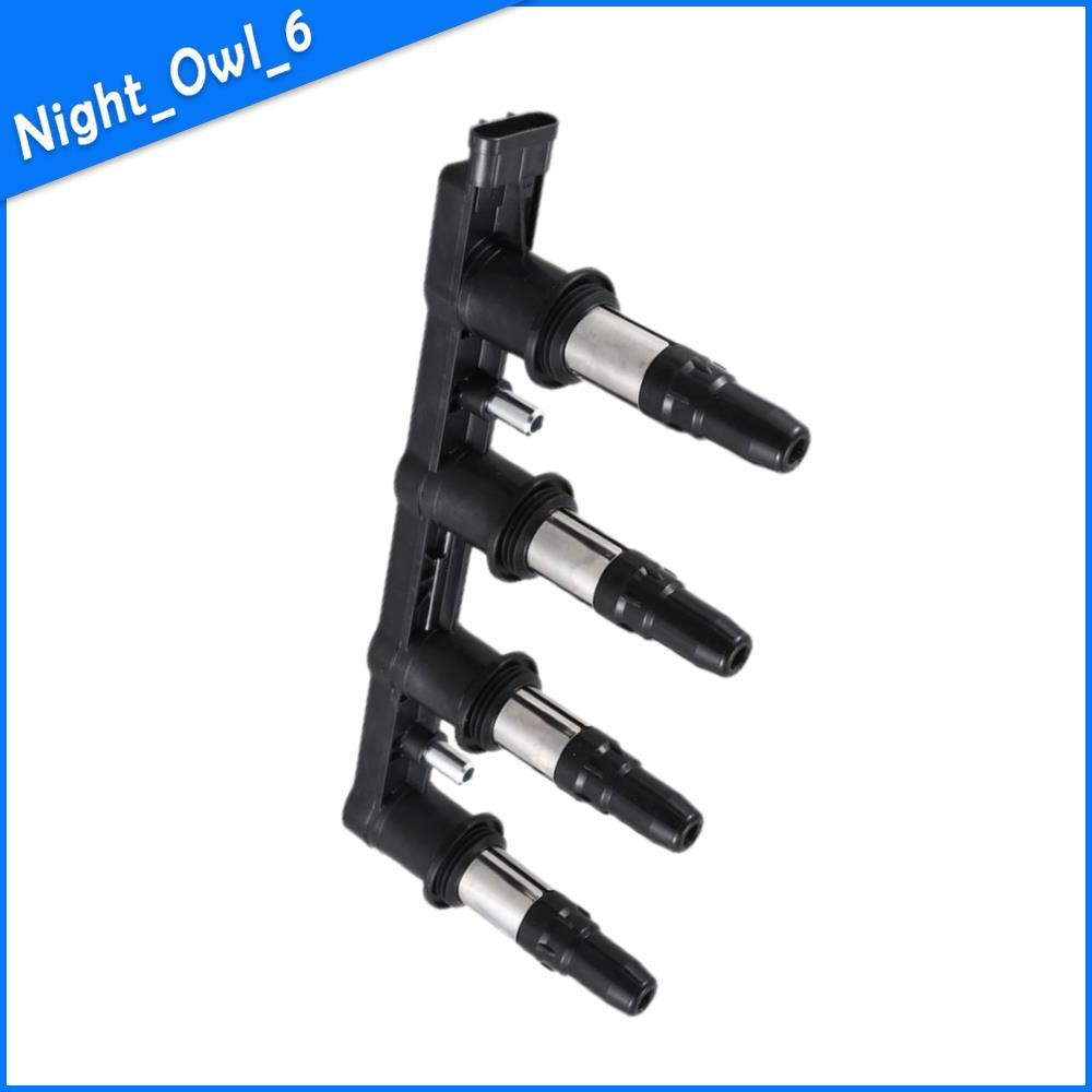 Upgrade Ignition Coil & 4X Spark Plug For Aveo Sonic Cruze 2009-2018 G3 2009-10