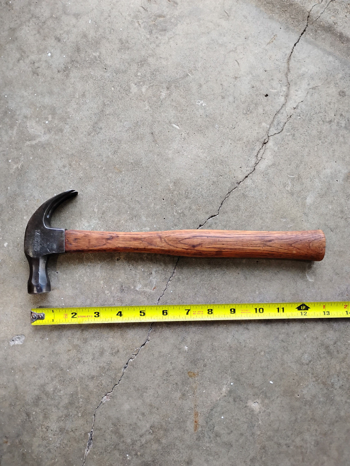 Vintage Craftsman M Series Claw Hammer 12oz. Restored