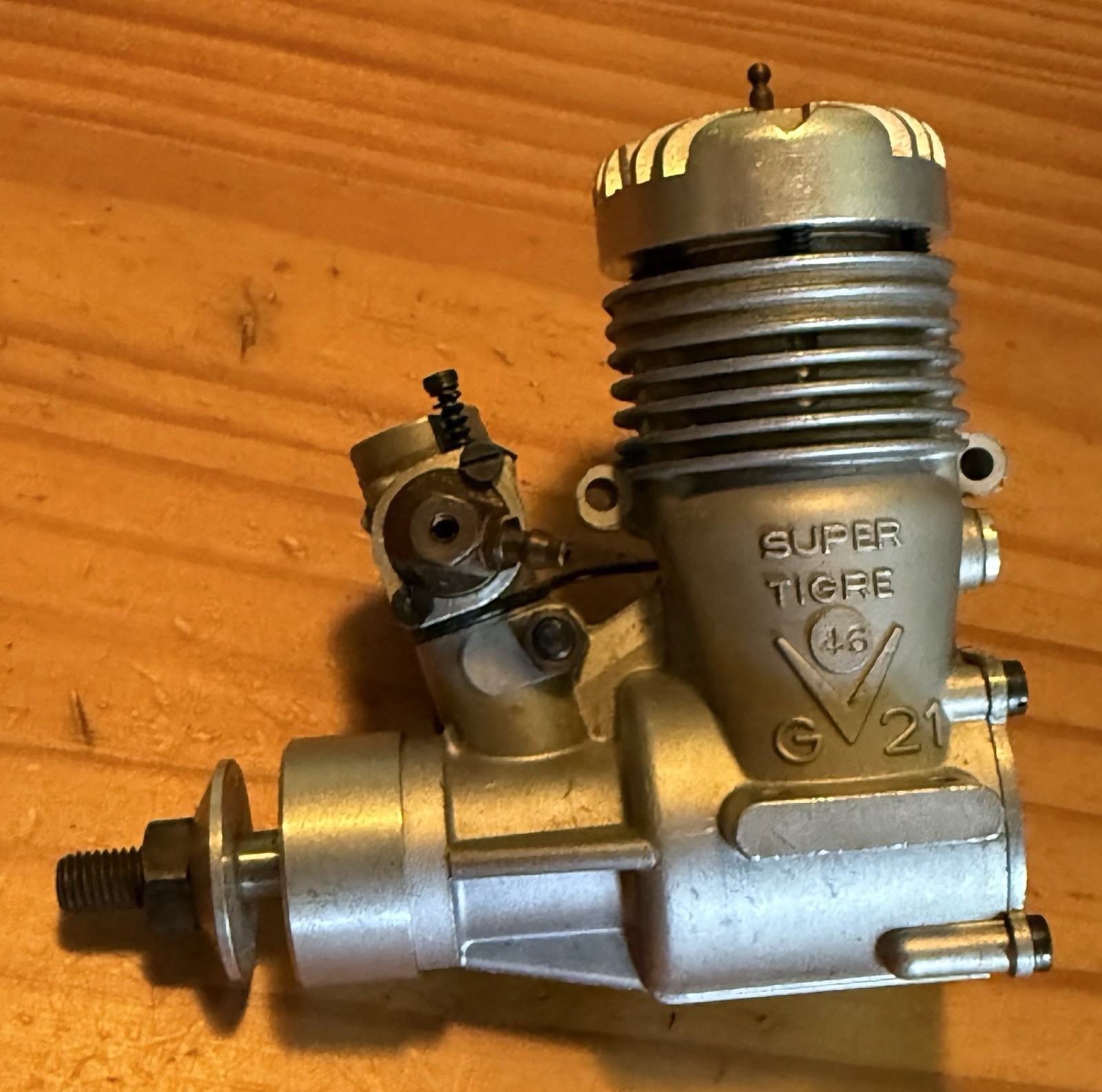 Super Tigre G21/46 RC Glow Model Airplane Engine Italy Piston Moves ATRC2