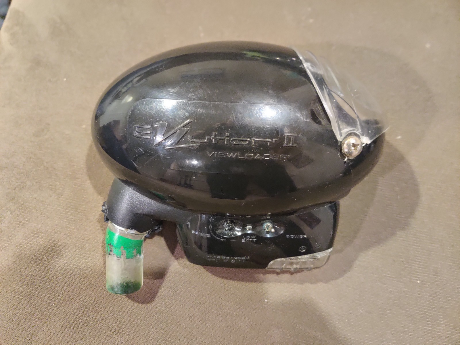 Paintball Hopper Viewloader Evlution 2