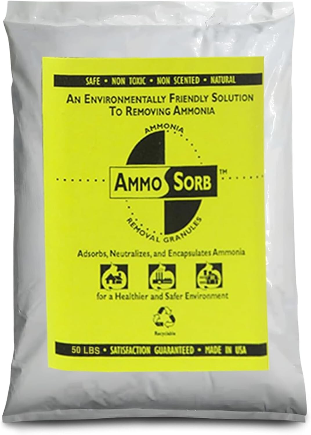 AMMOSORB Eco Aquarium Ammonia Control Filter Media: 50 lb. Use in Tank or Filter
